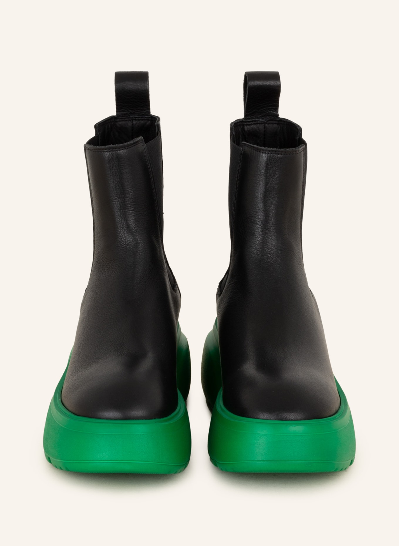 COPENHAGEN  boots CPH276, Color: BLACK/ GREEN (Image 3)