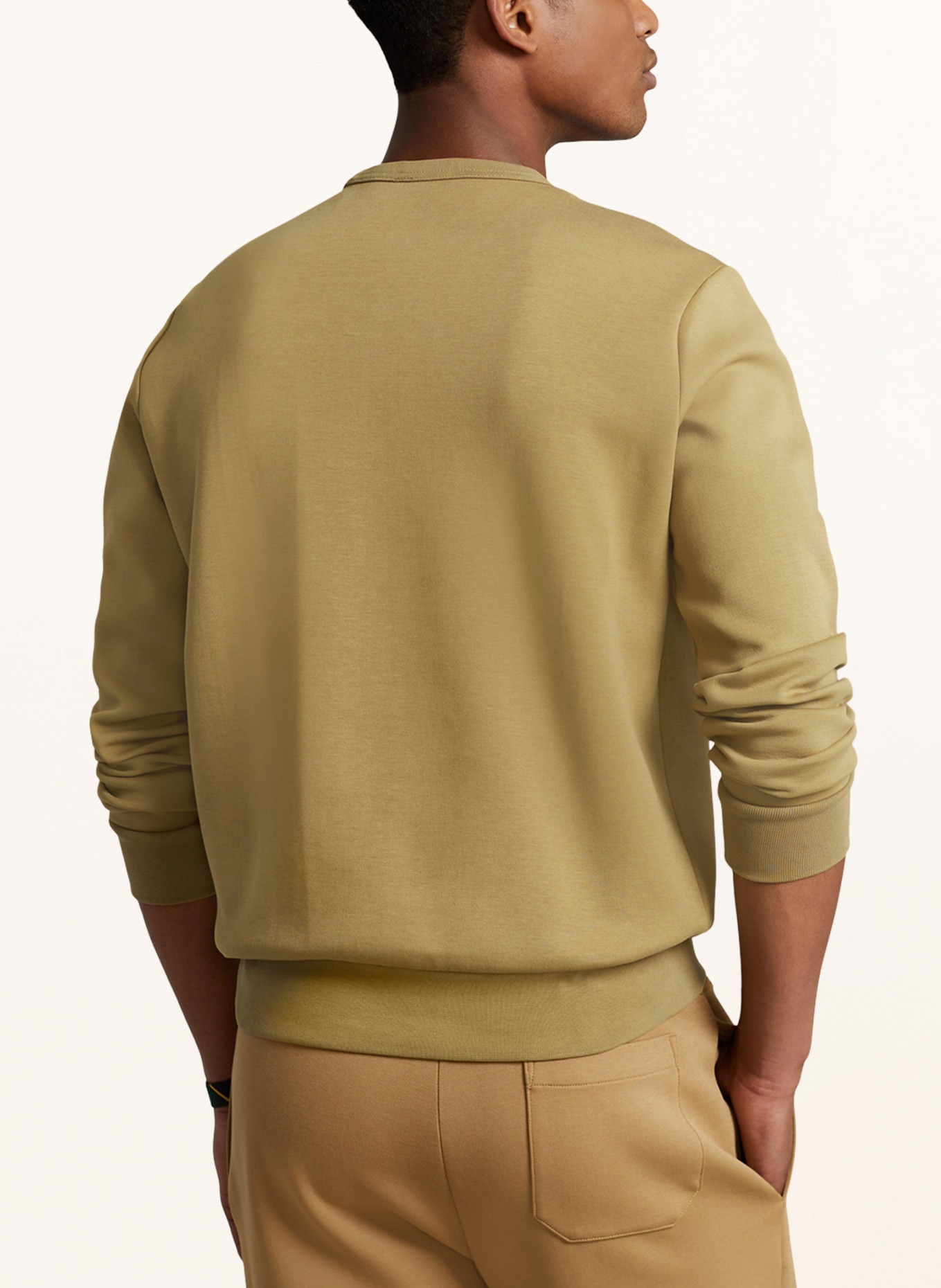 Ralph lauren khaki sweatshirt outlet