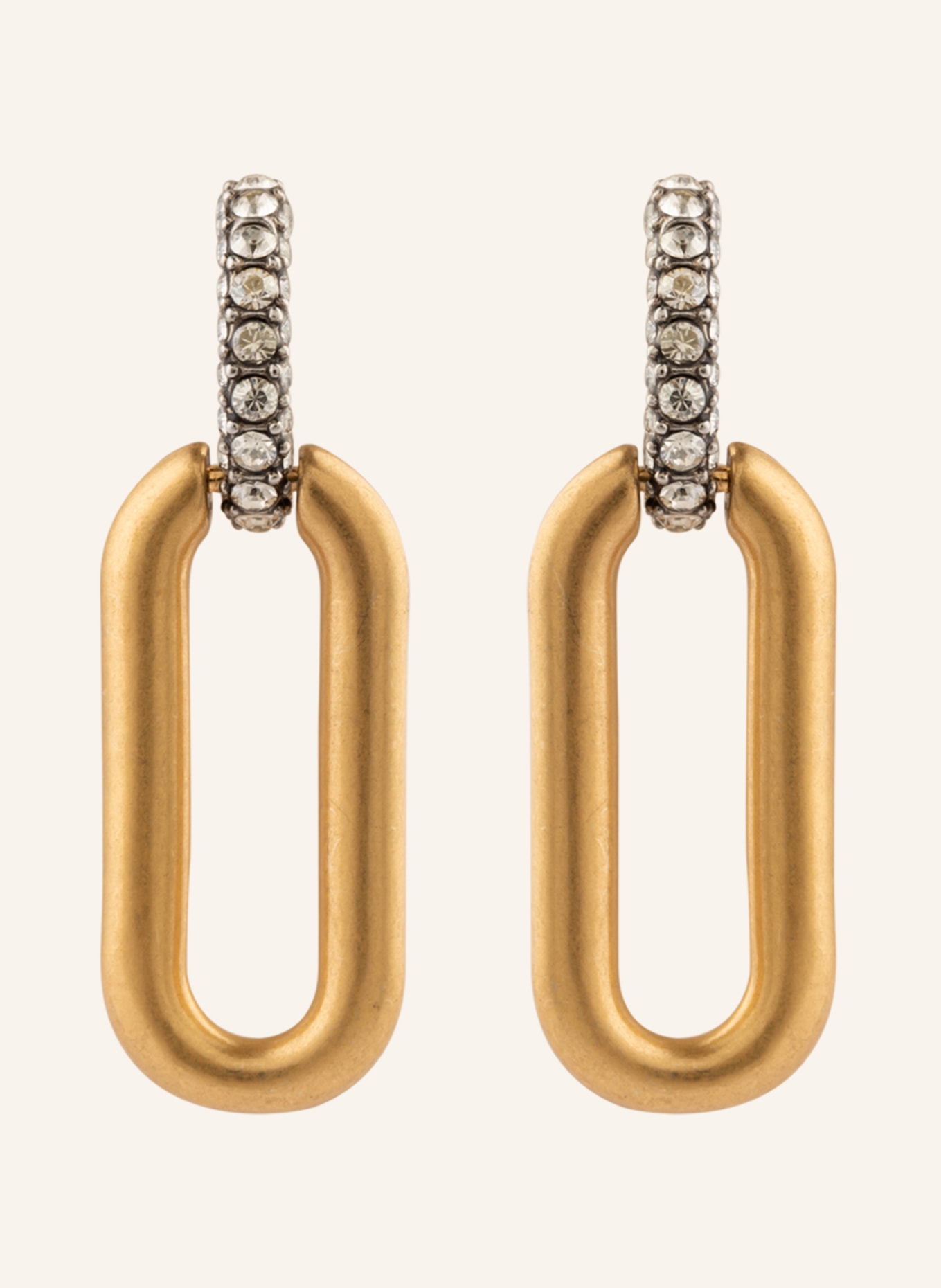 TORY BURCH Earrings ROXANNE, Color: GOLD/ WHITE (Image 1)