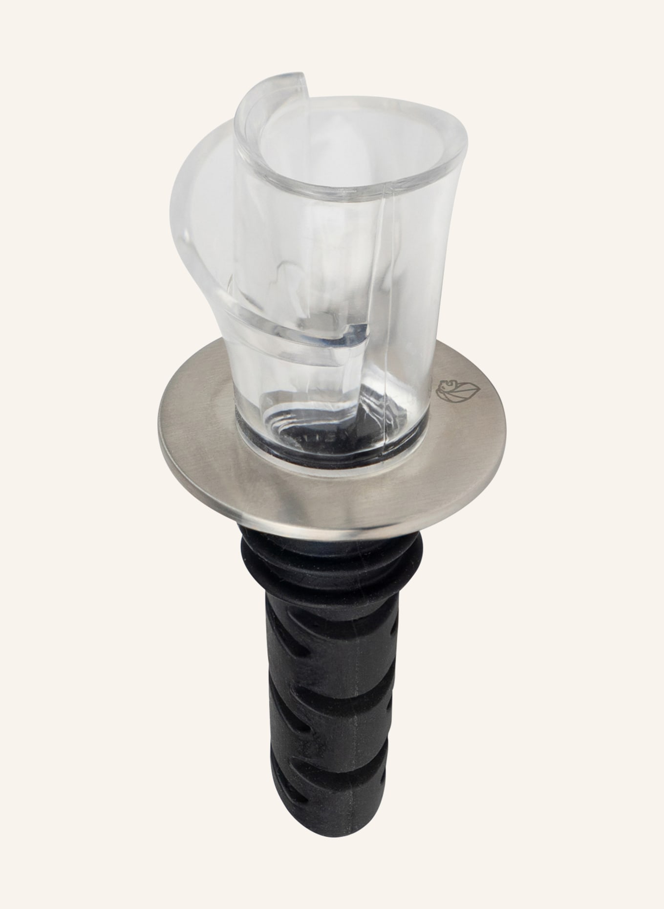 PEUGEOT Set: Corkscrew CLAVELIN and wine pourer ARUM, Color: BLACK/ SILVER (Image 3)