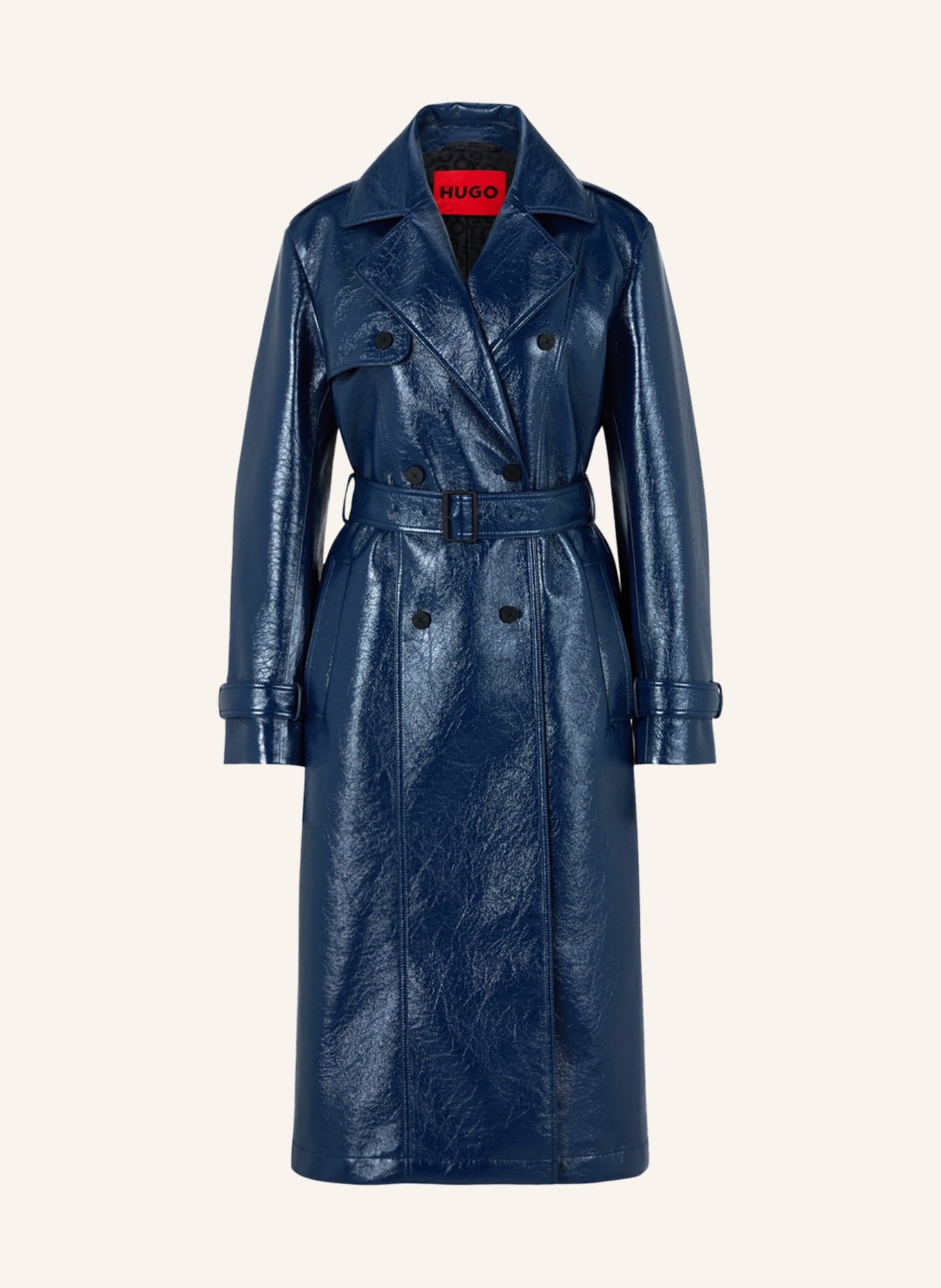HUGO Trench coat MESENDI, Color: DARK BLUE (Image 1)