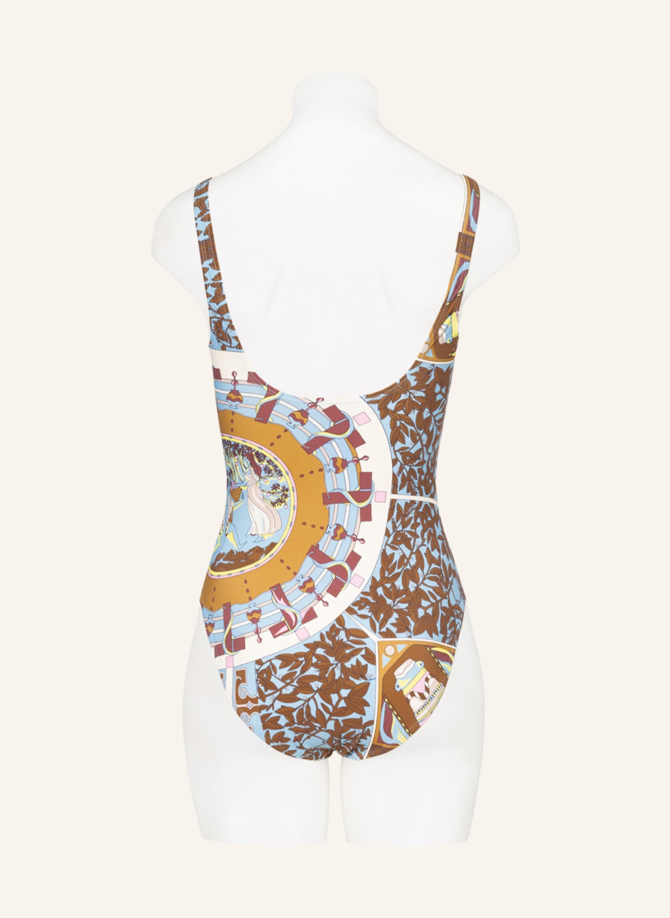 TORY BURCH Swimsuit , Color: BROWN/ LIGHT BLUE/ PINK (Image 3)