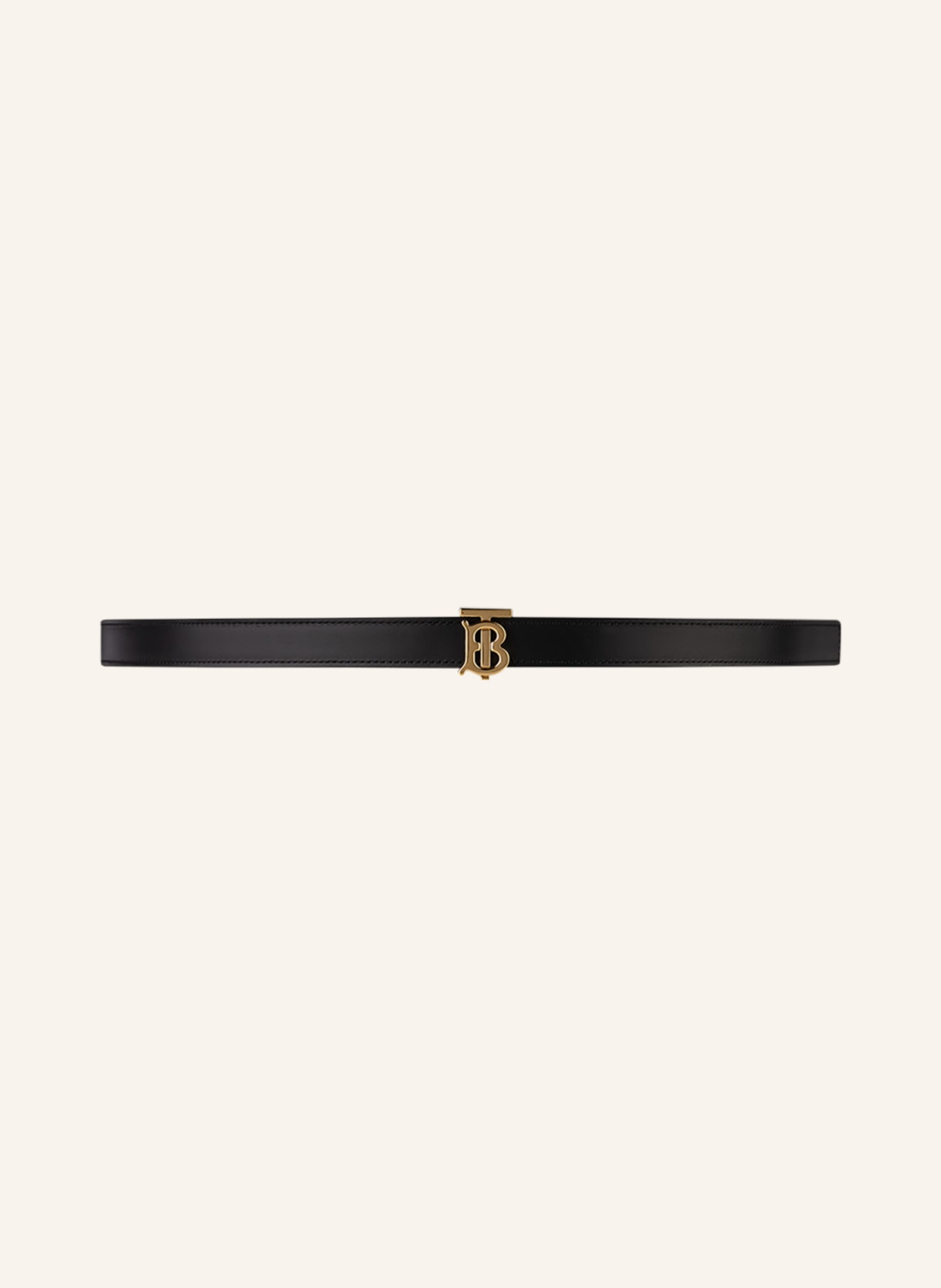 BURBERRY Leather belt TB, reversible , Color: BLACK/ BROWN (Image 2)