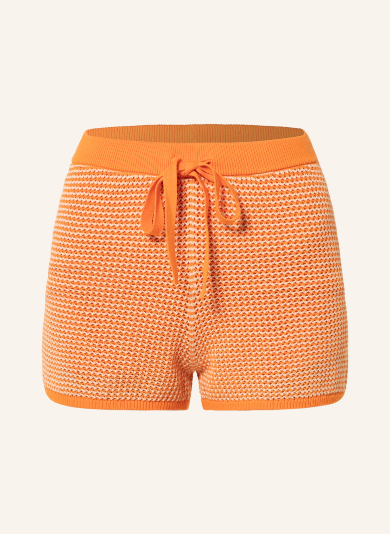 SEAFOLLY Knit shorts SUNRAY, Color: ORANGE/ CREAM (Image 1)