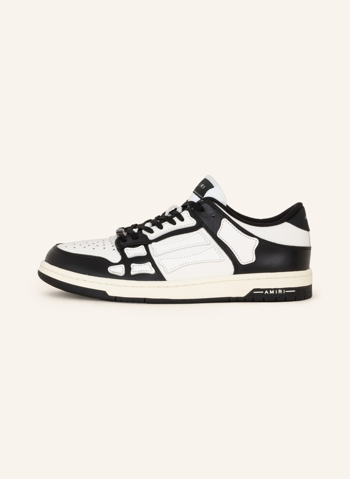AMIRI Sneakers SKELETON LOW, Color: BLACK/ WHITE (Image 4)