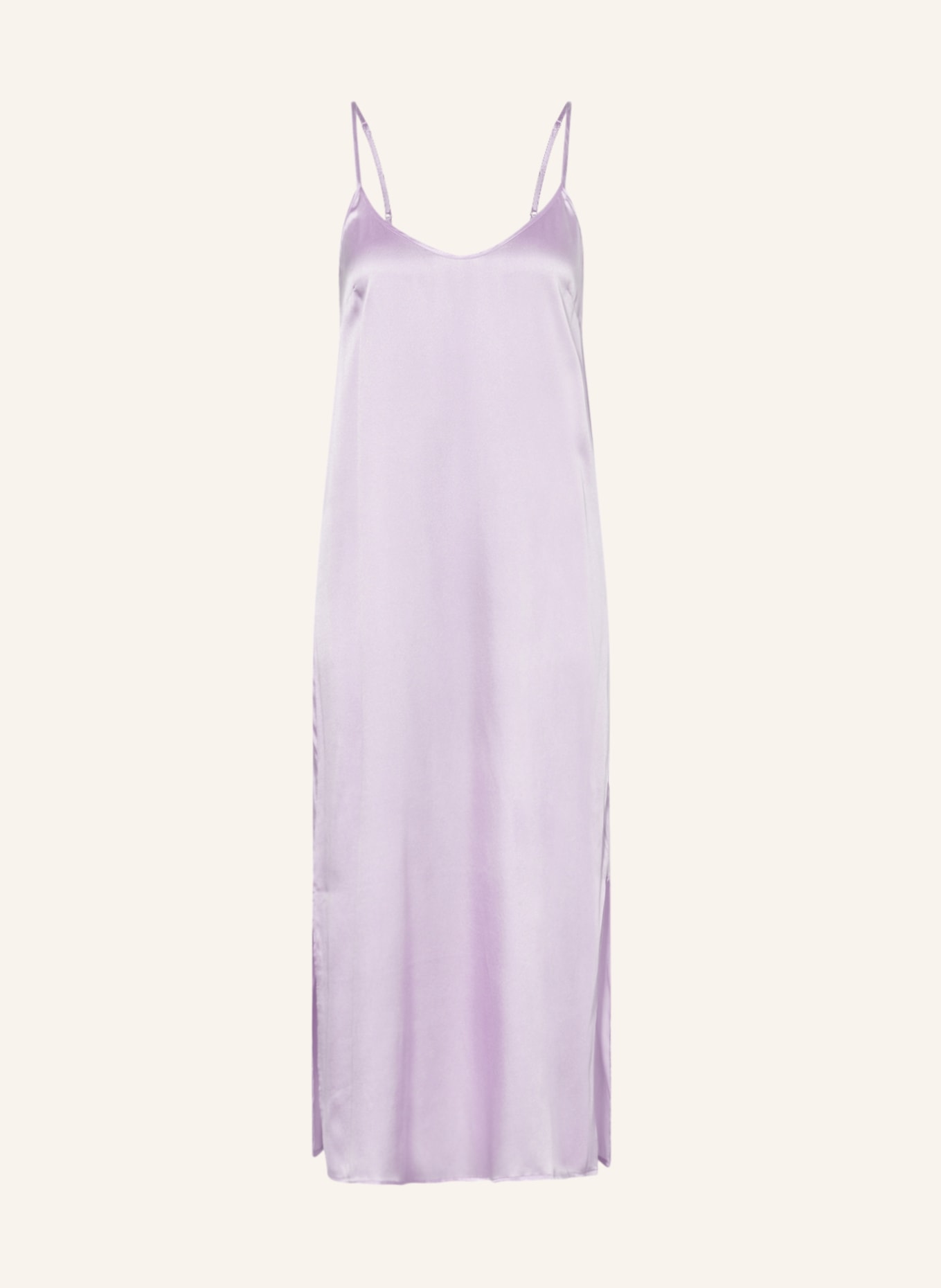 darling harbour Negligee made of silk, Color: LIGHT PURPLE (Image 1)