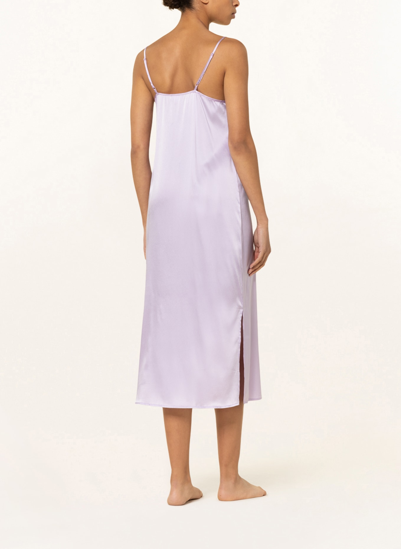darling harbour Negligee made of silk, Color: LIGHT PURPLE (Image 3)