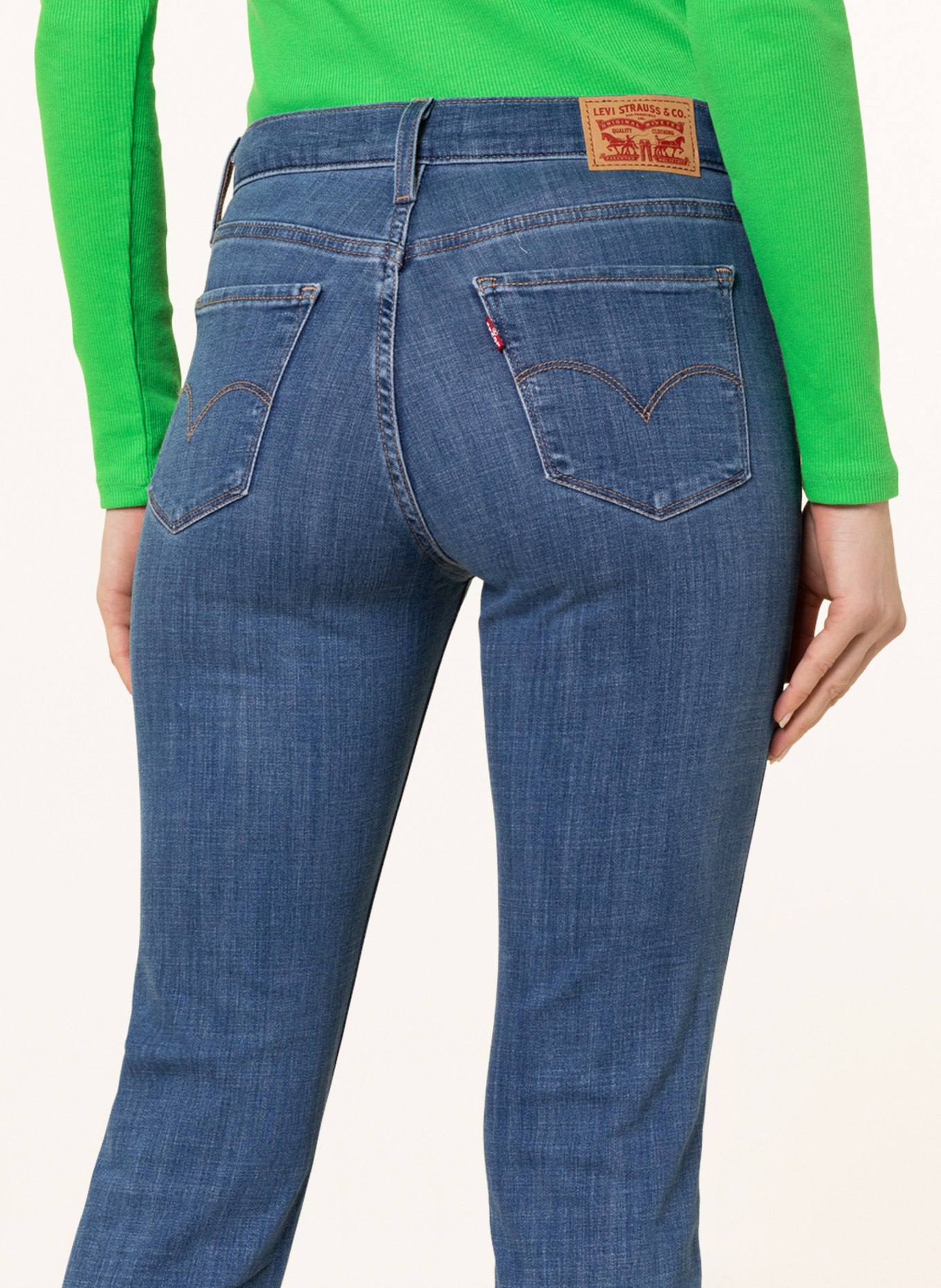 Levi's® Straight Jeans 314 SHAPING STRAIGHT, Farbe: 0156 LAPIS BARE (Bild 5)