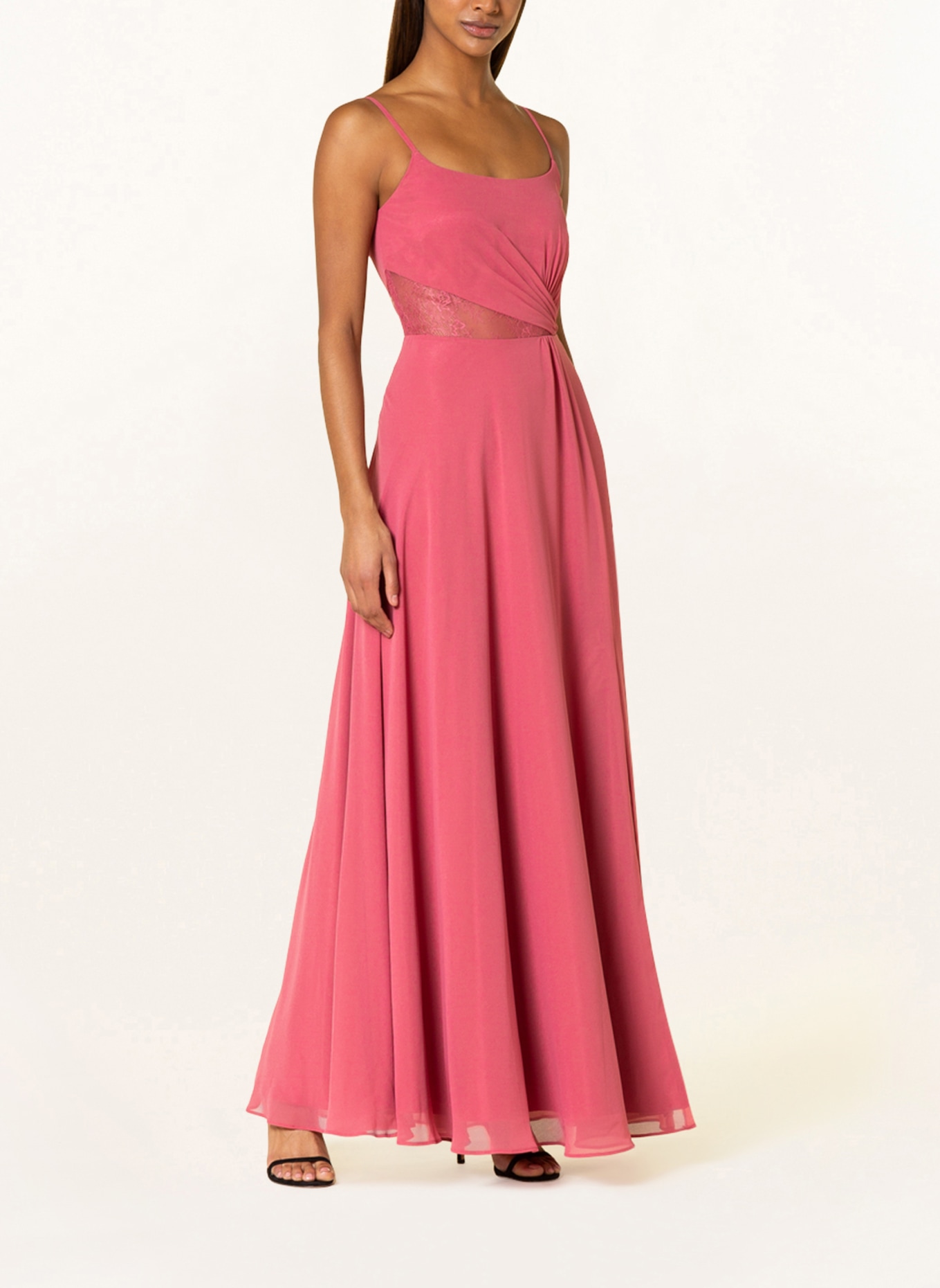 VM Vera Mont Evening dress with lace, Color: LIGHT RED (Image 2)