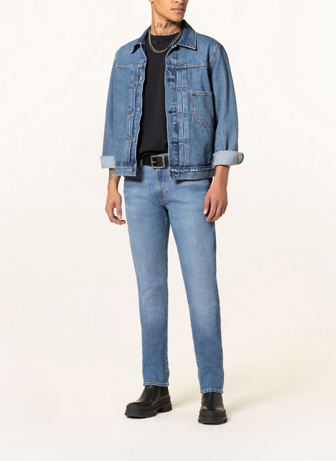 Levi's® Jeans 511 Slim Fit, Farbe: 61 Dark Indigo - Worn In (Bild 2)