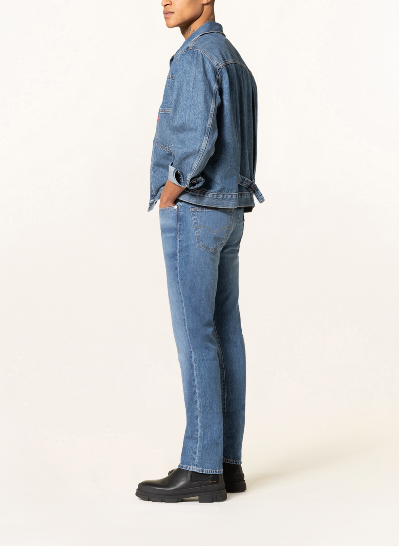 Levi's® Jeans 511 Slim Fit, Farbe: 61 Dark Indigo - Worn In (Bild 4)
