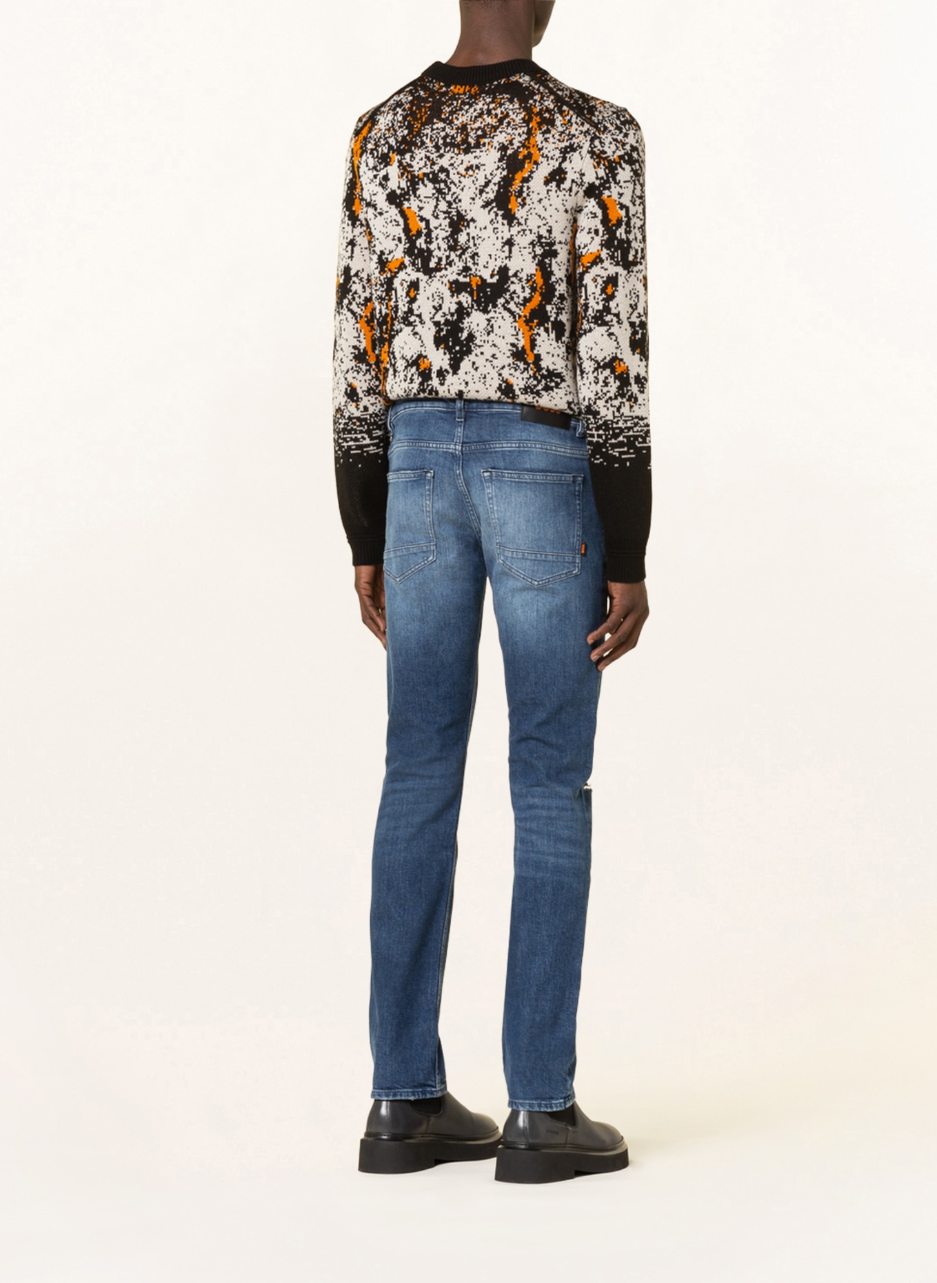 BOSS Jeans DELAWARE Slim Fit, Farbe: 403 DARK BLUE (Bild 3)