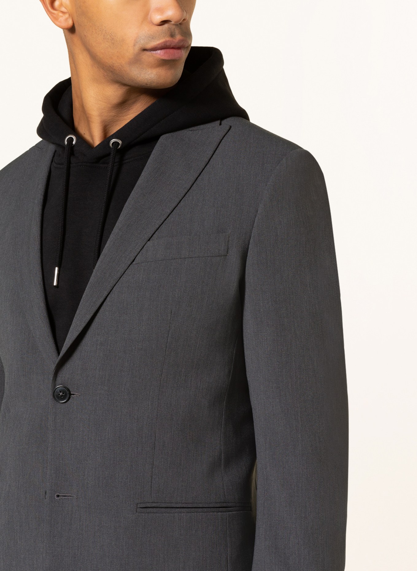 SPSR Suit jacket extra slim fit , Color: DARK GRAY (Image 5)