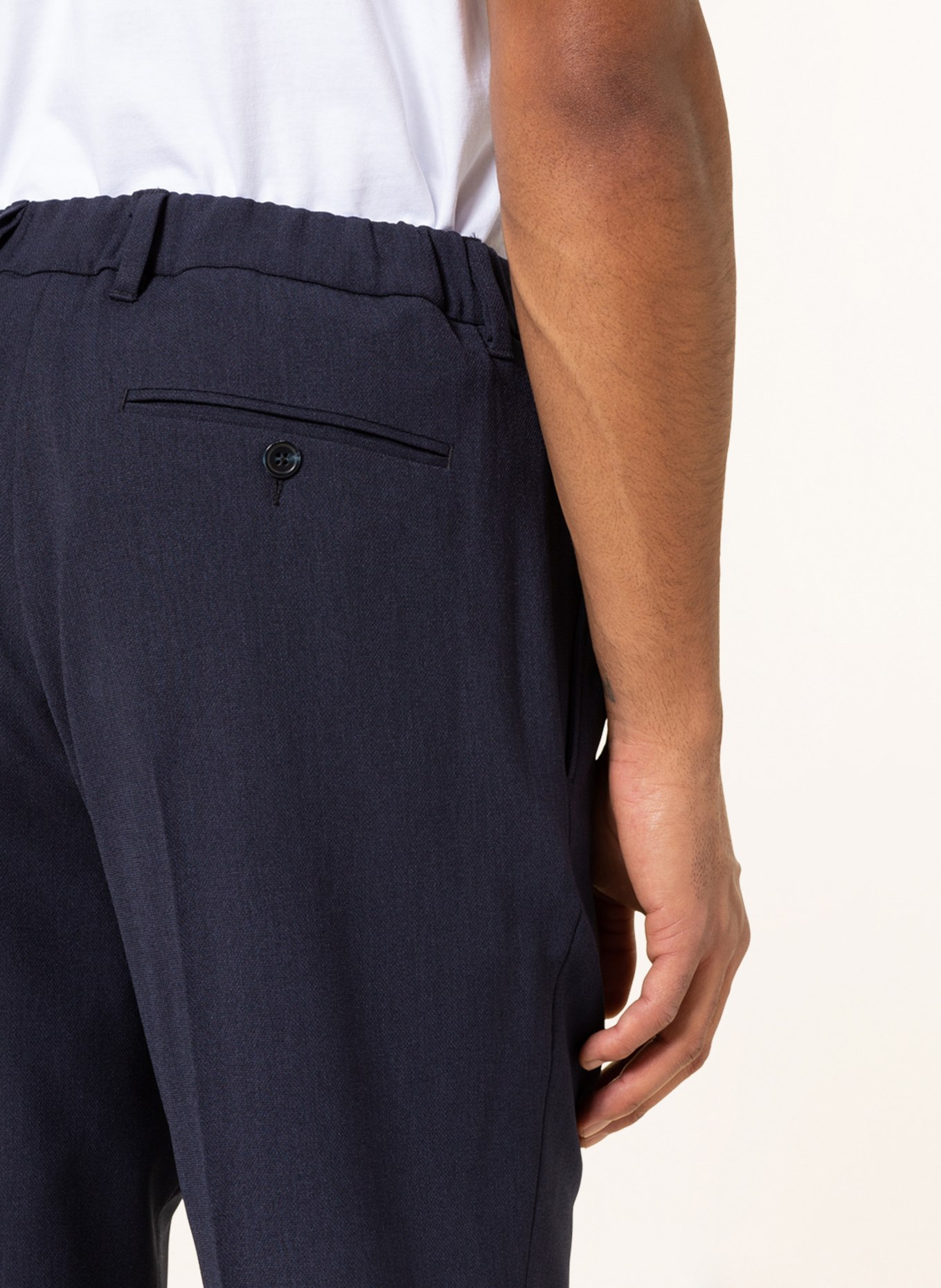 SPSR Oblekové kalhoty Extra Slim Fit , Barva: TMAVĚ MODRÁ (Obrázek 6)