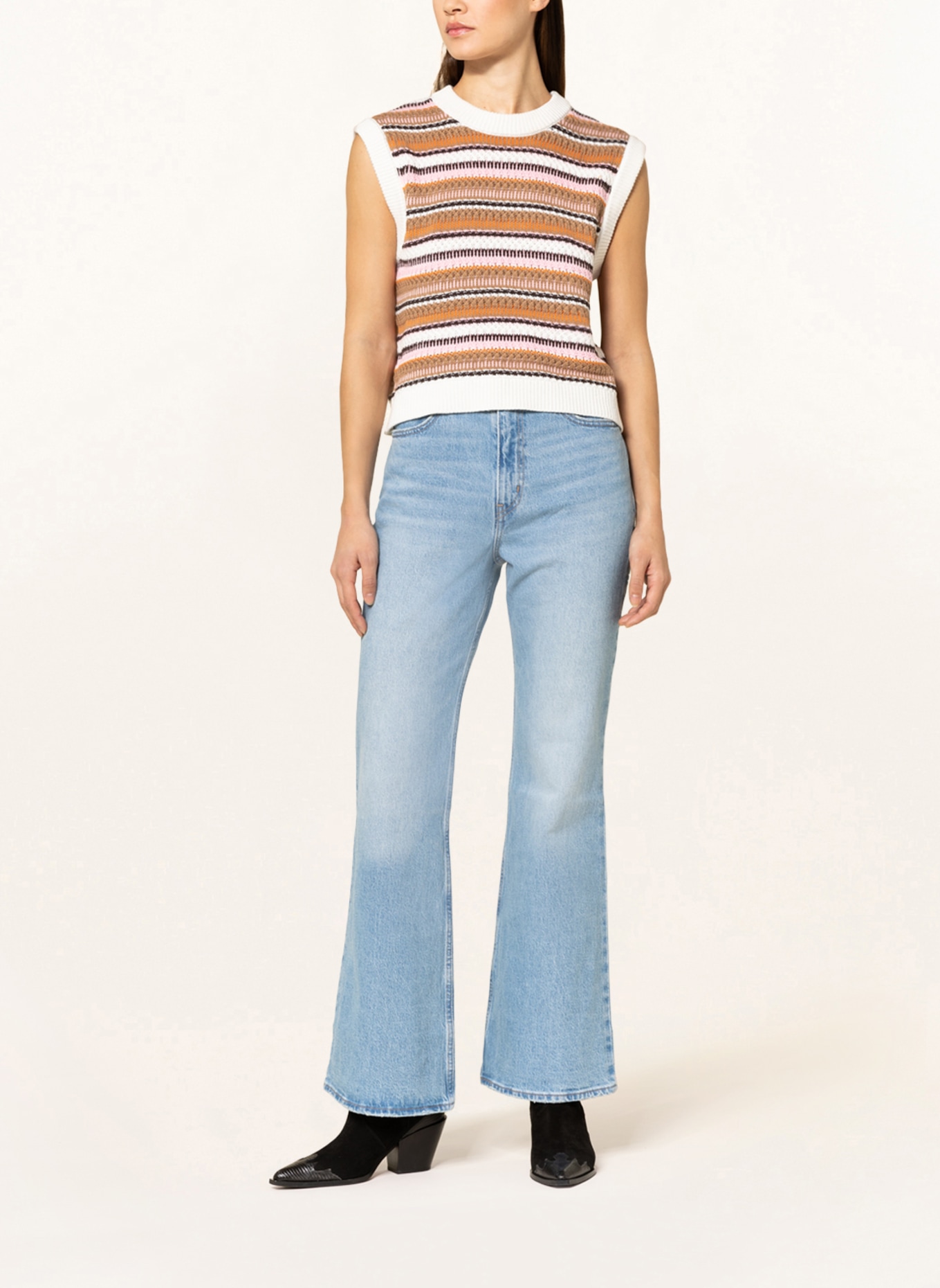 Levi's® Flared Jeans 70S, Farbe: 15 Light Indigo - Worn In (Bild 2)