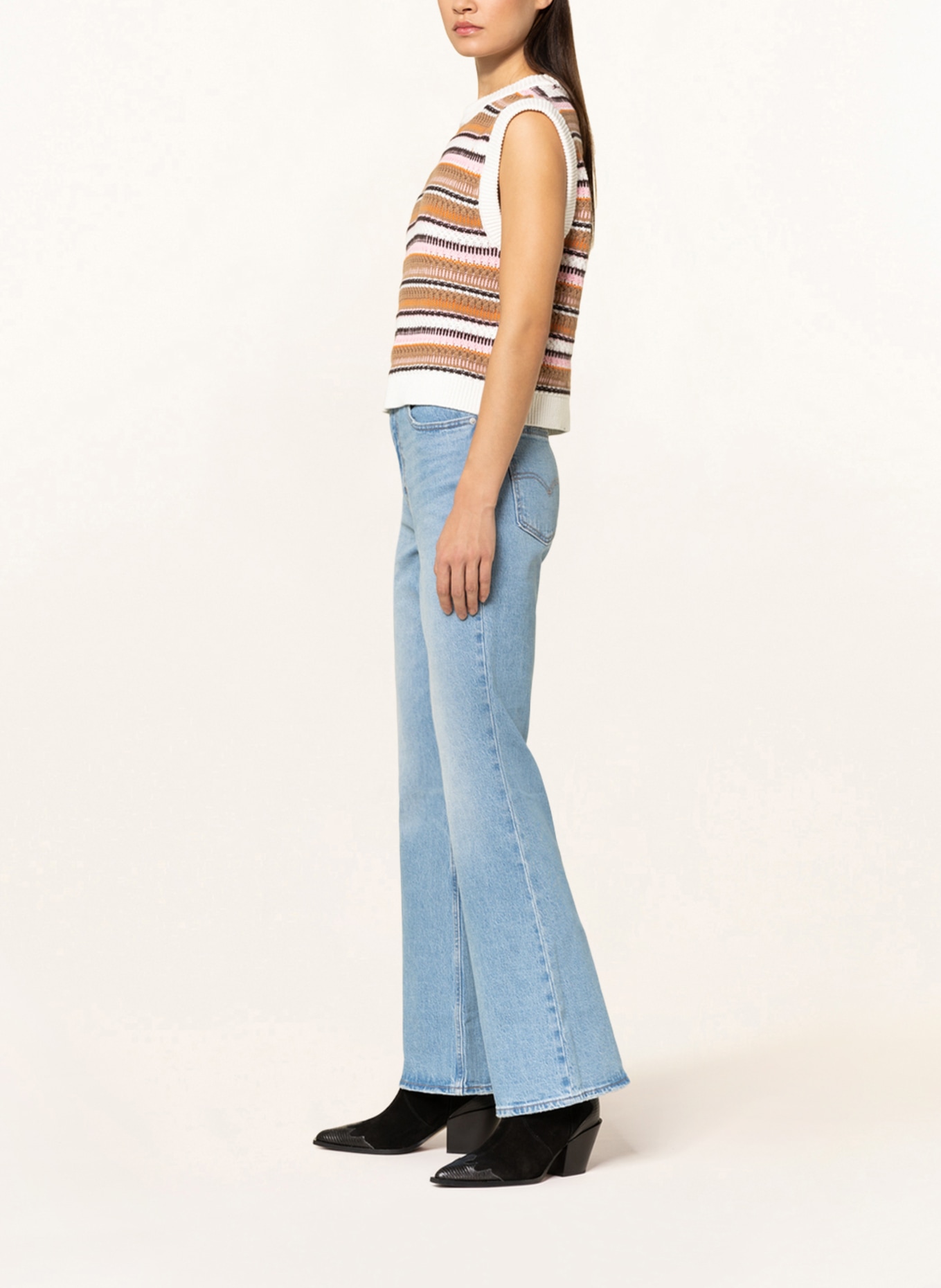 Levi's® Flared jeans 70S, Color: 15 Light Indigo - Worn In (Image 4)