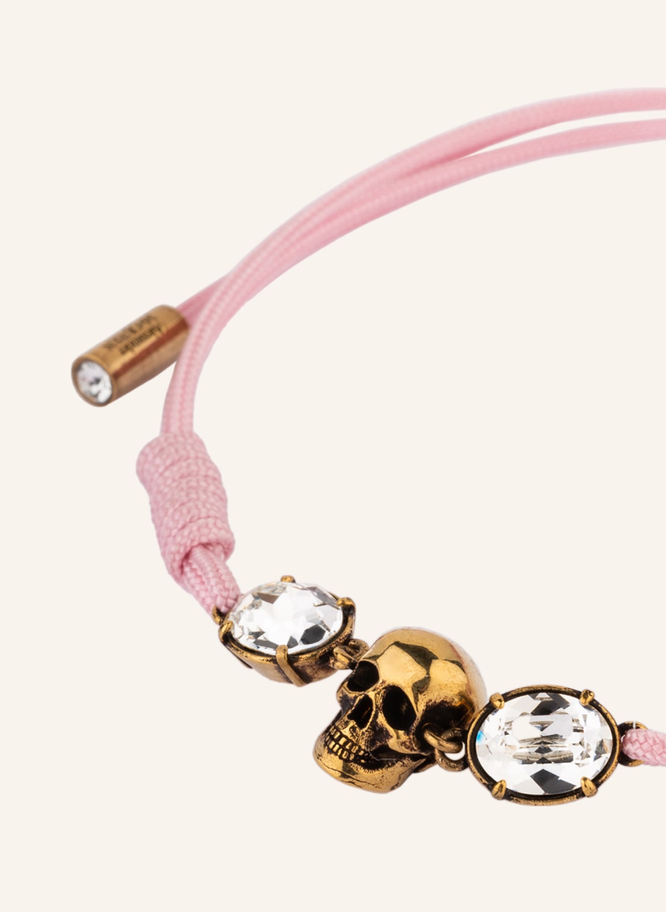 Alexander McQUEEN Bracelet , Color: PINK/ GOLD (Image 2)