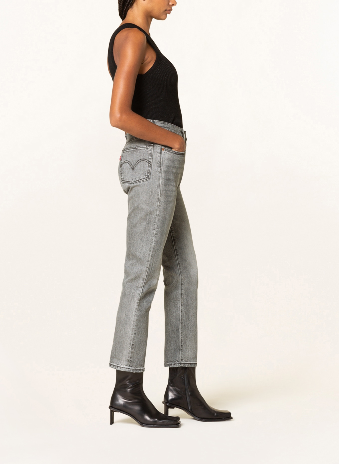 Levi's® Straight Jeans 501, Farbe: 35 Greys (Bild 4)