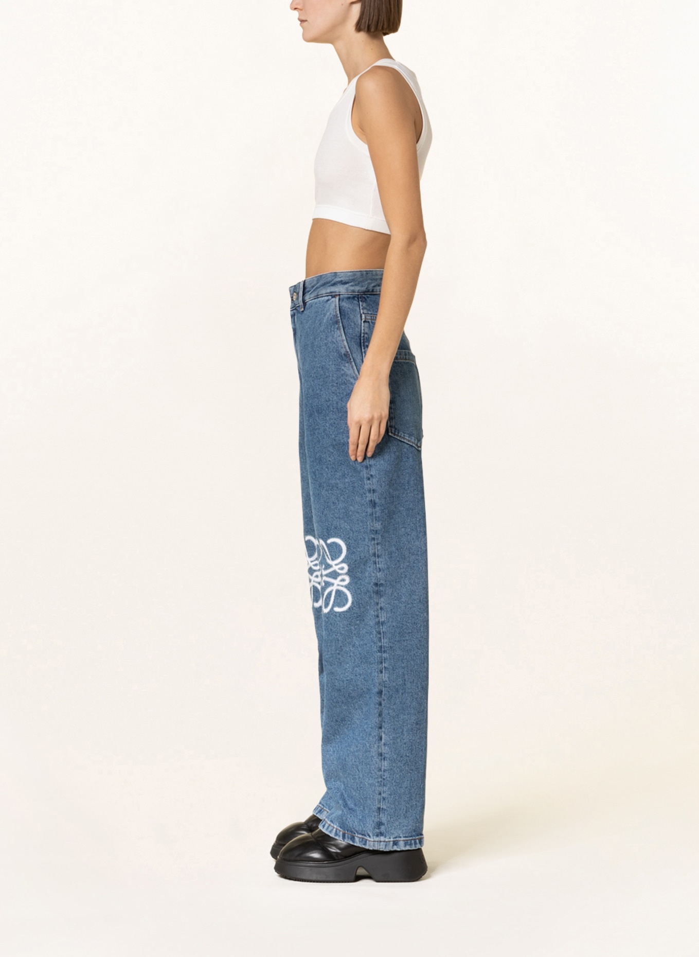 LOEWE Jeans ANAGRAM, Color: 5320 JEANS BLUE (Image 4)