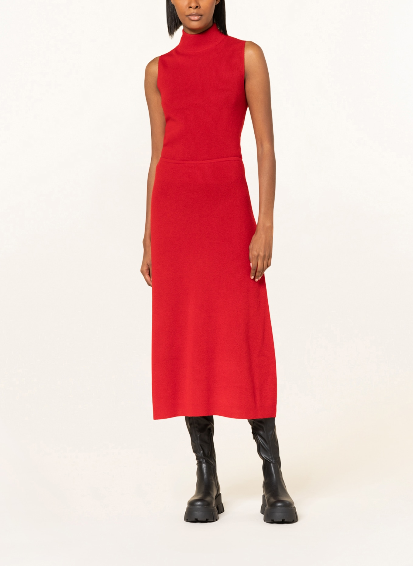 360CASHMERE Knit skirt ASHTON in cashmere, Color: RED (Image 2)