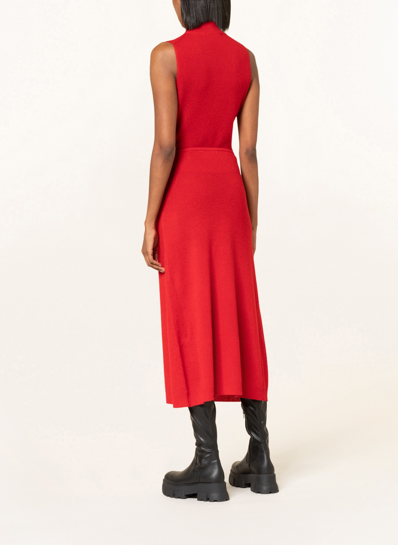 360CASHMERE Knit skirt ASHTON in cashmere, Color: RED (Image 3)
