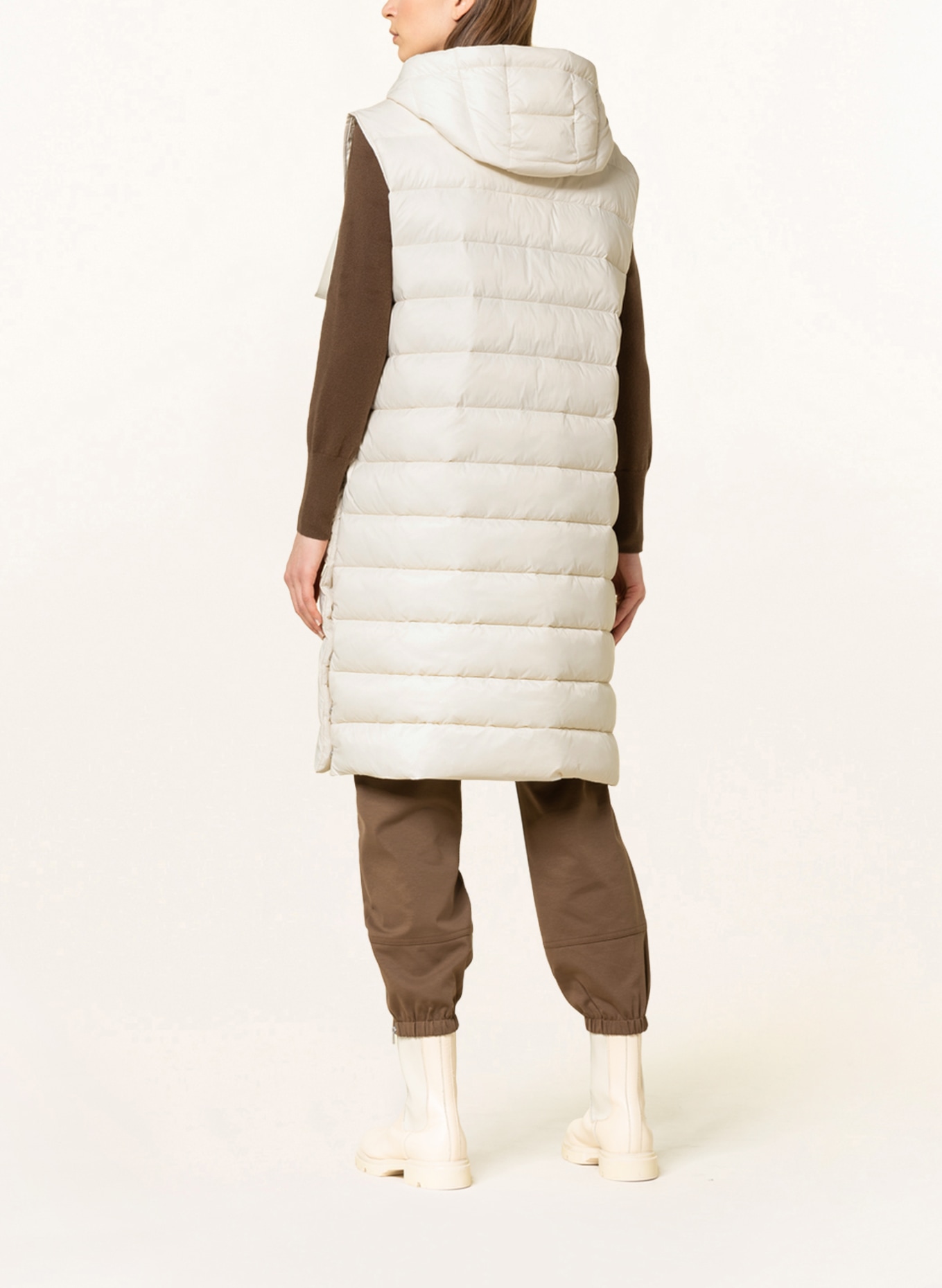 Marc O'Polo Quilted vest, Color: ECRU (Image 3)