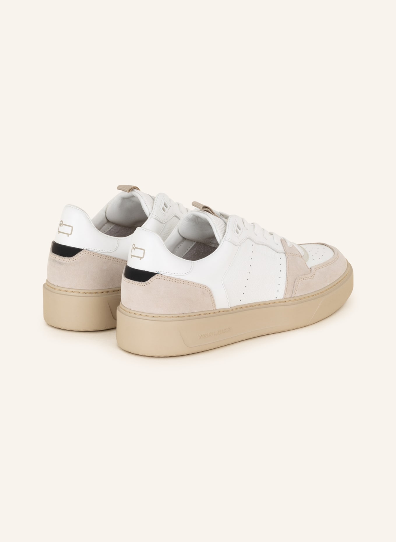 WOOLRICH Sneakers, Color: WHITE/ BEIGE (Image 2)