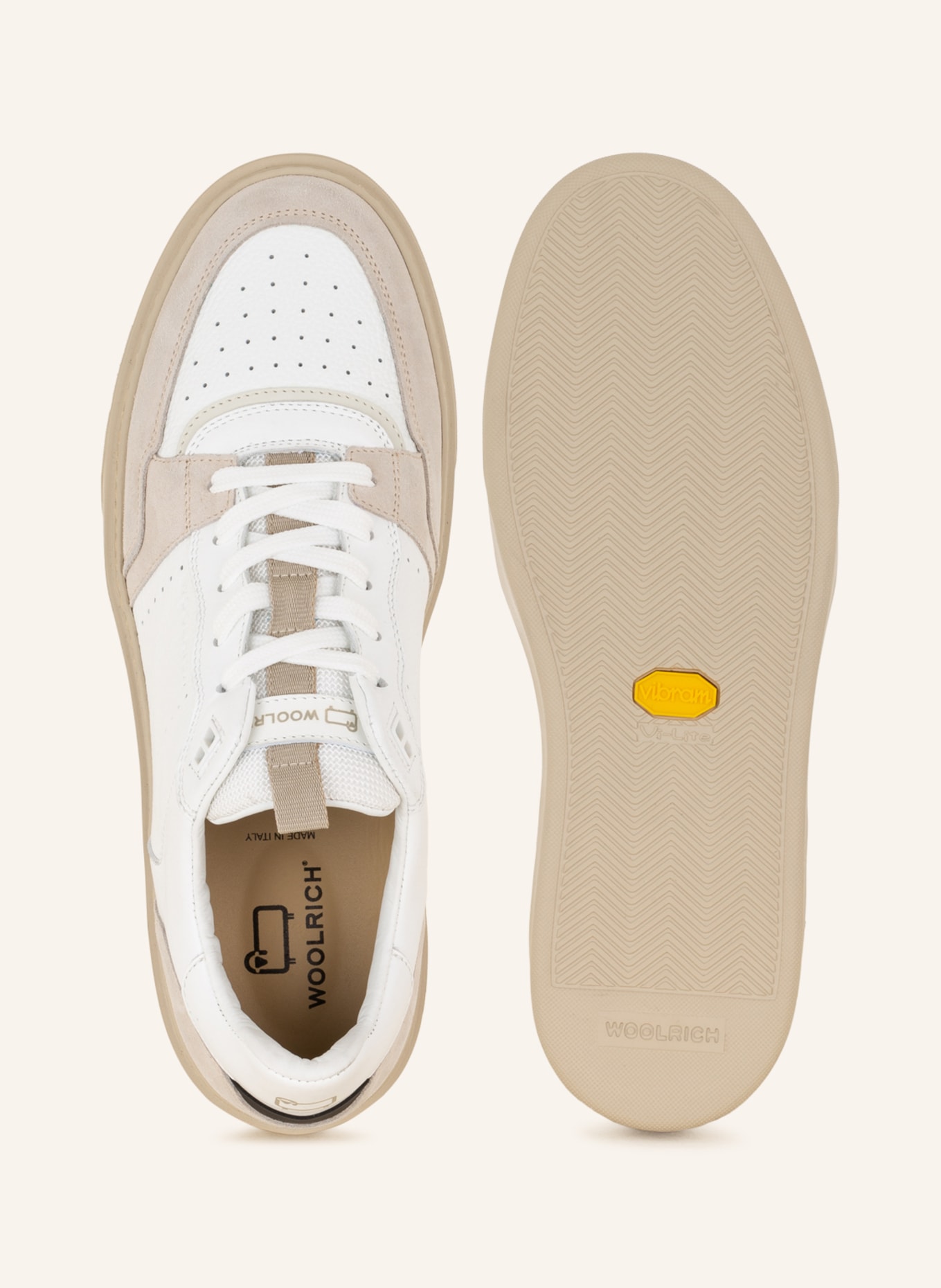 WOOLRICH Sneakers, Color: WHITE/ BEIGE (Image 5)