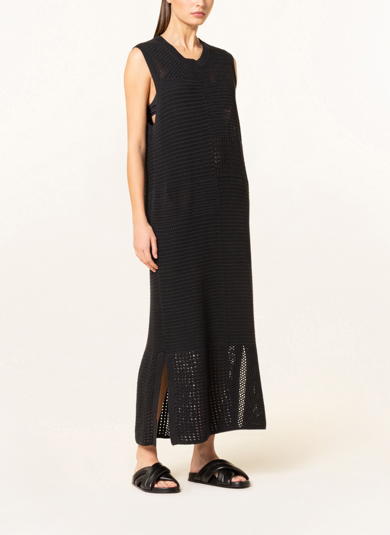 CLOSED Knit dress , Color: BLACK (Image 2)