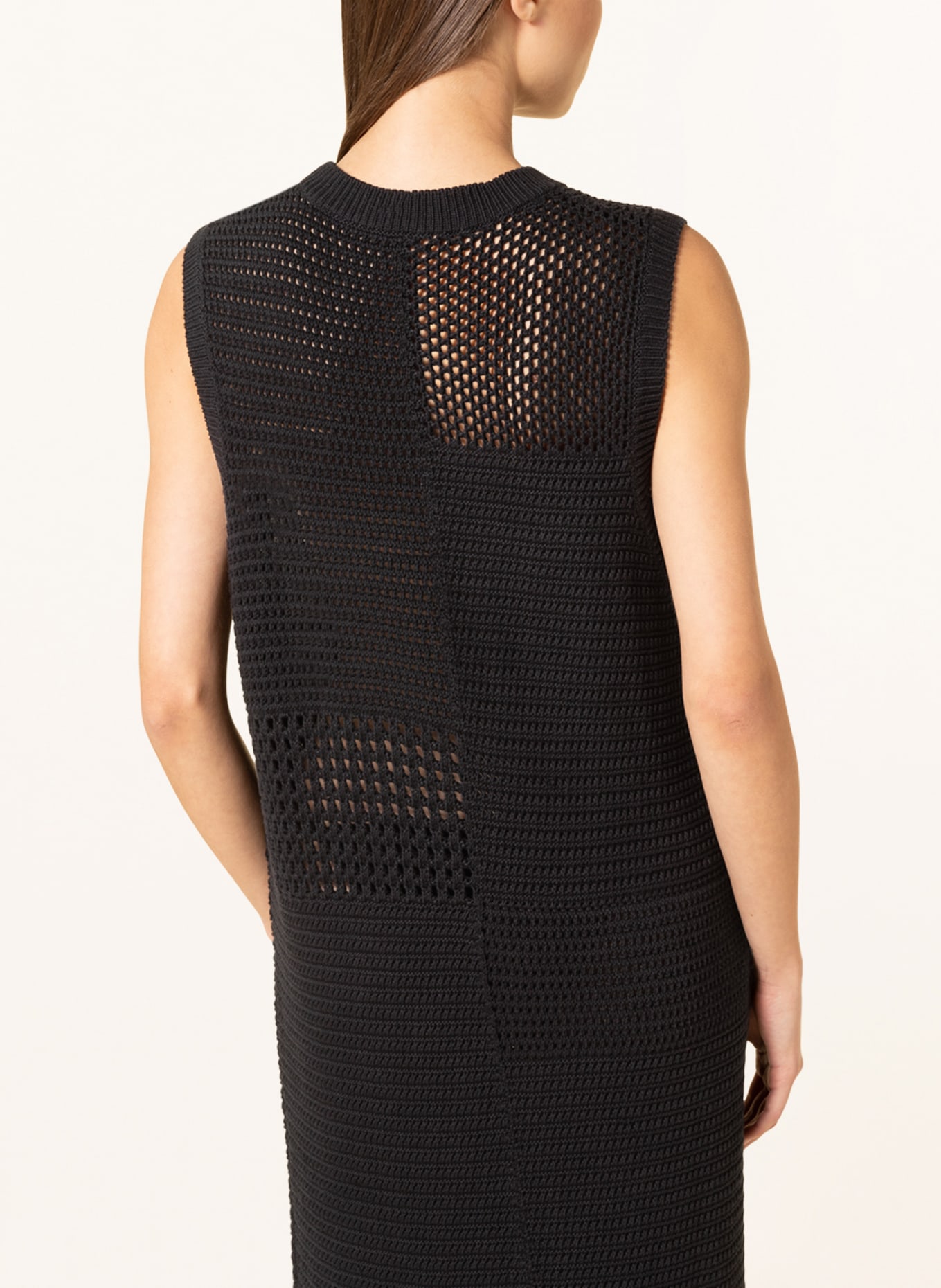CLOSED Knit dress , Color: BLACK (Image 4)