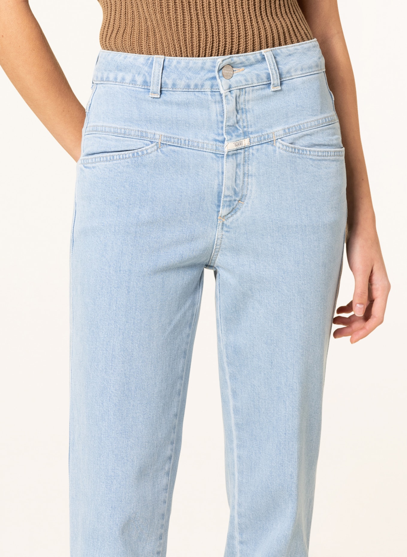 CLOSED Jeans PEDAL PUSHER, Farbe: LBL Light Blue (Bild 5)