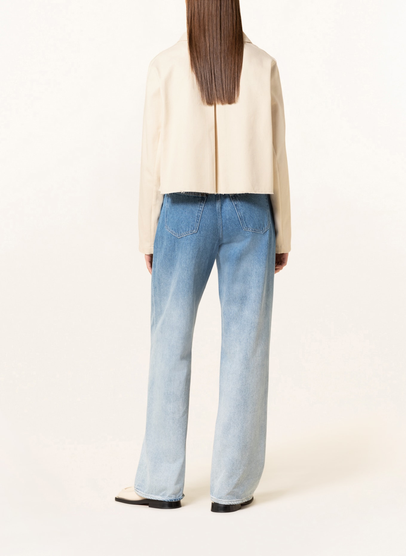 CLOSED Cropped jacket, Color: CREAM (Image 3)