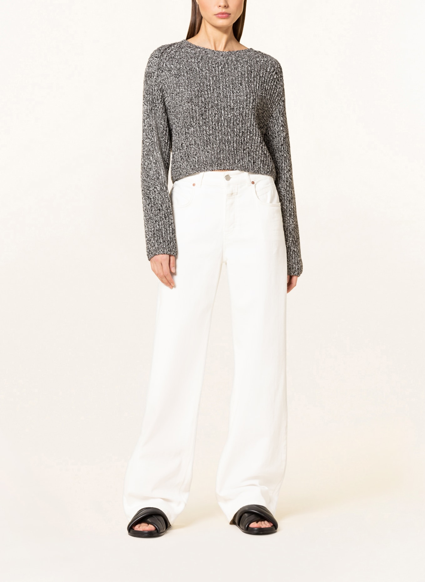 CLOSED Sweater, Color: BLACK/ WHITE (Image 2)
