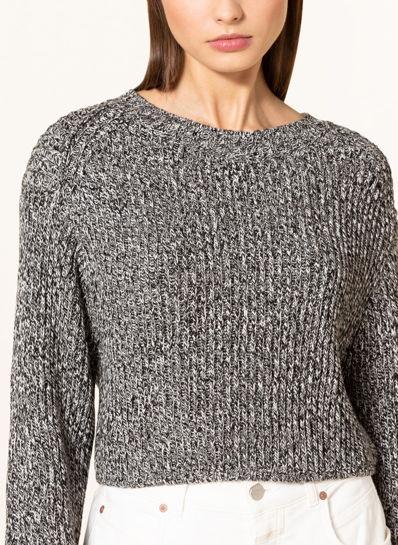 CLOSED Pullover, Farbe: SCHWARZ/ WEISS (Bild 4)