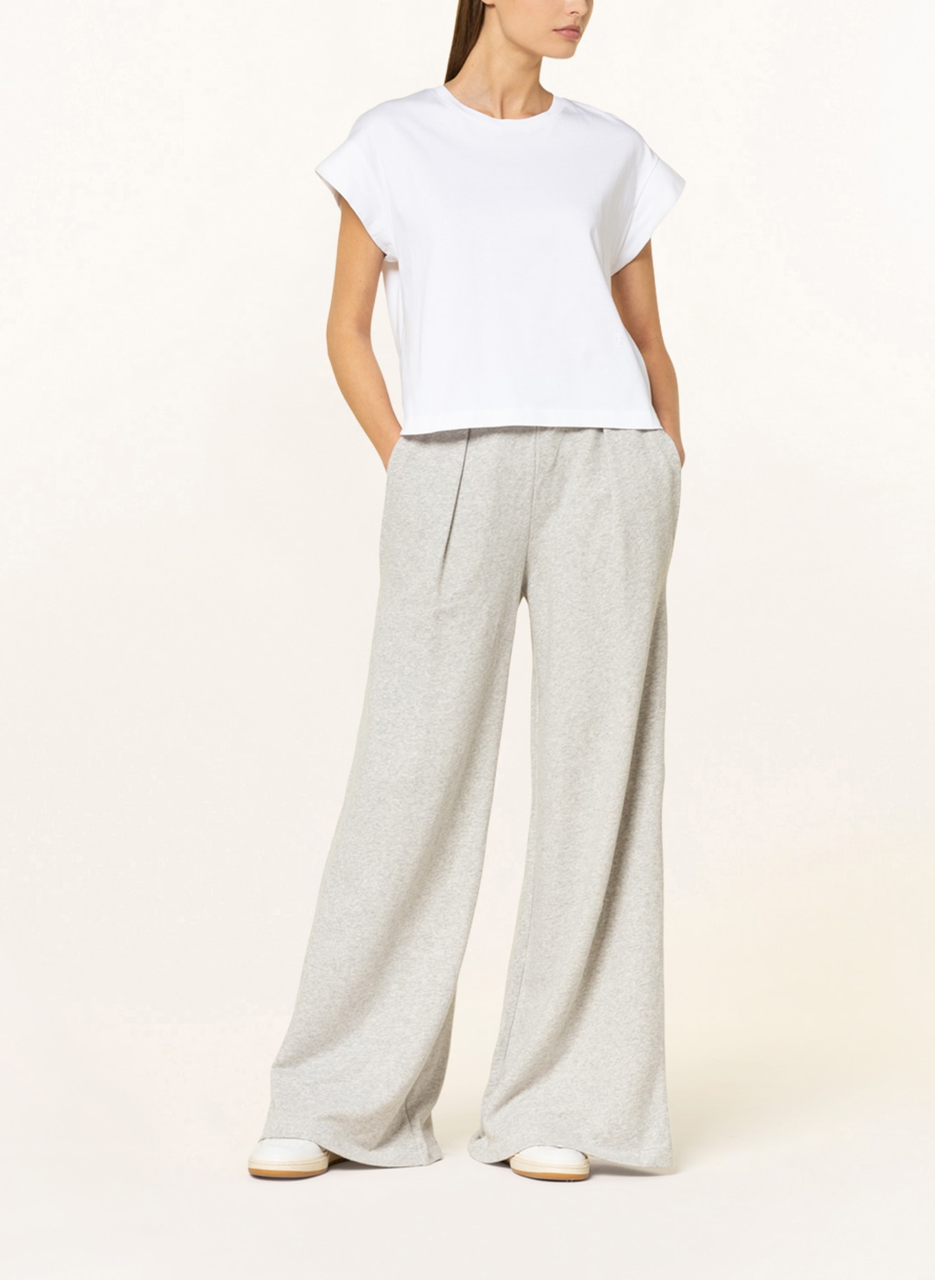 CLOSED Spodnie dresowe FARIS, Kolor: JASNOCZARY (Obrazek 2)