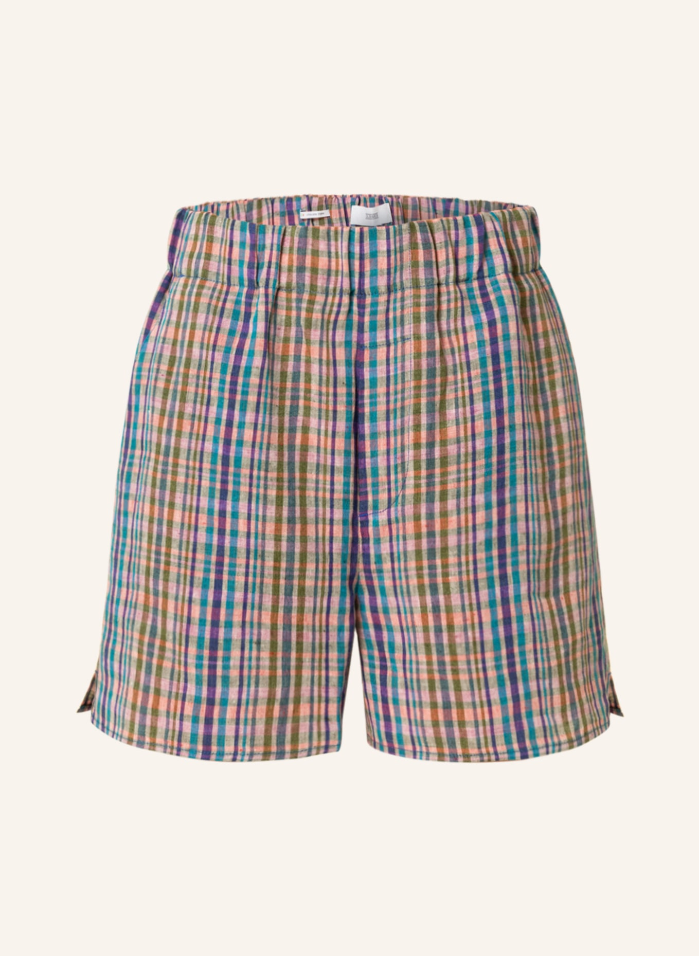CLOSED Shorts, Color: BLUE/ PURPLE/ LIGHT GREEN (Image 1)