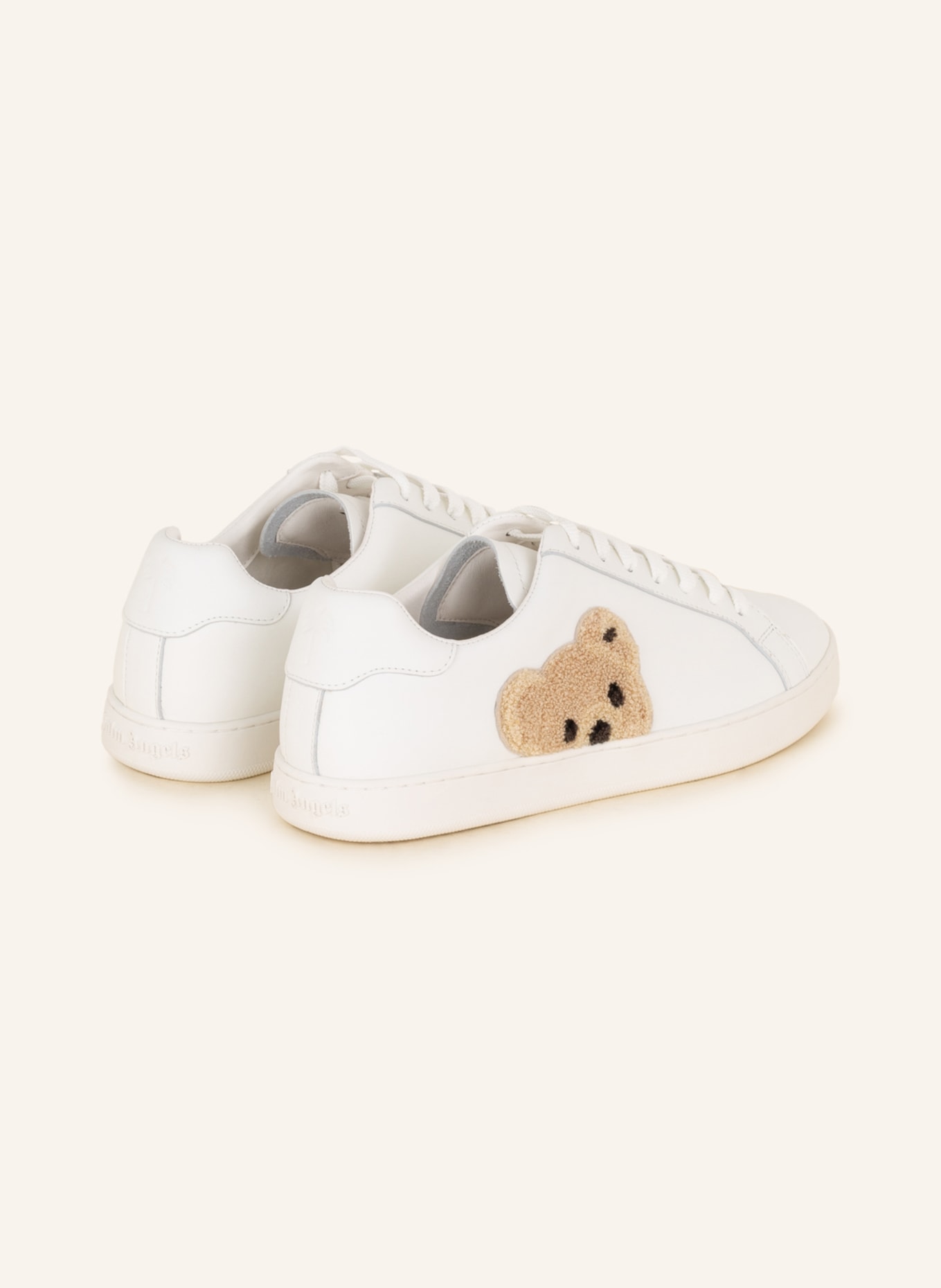 Palm Angels Sneakers TEDDY BEAR, Color: WHITE/ BEIGE (Image 2)