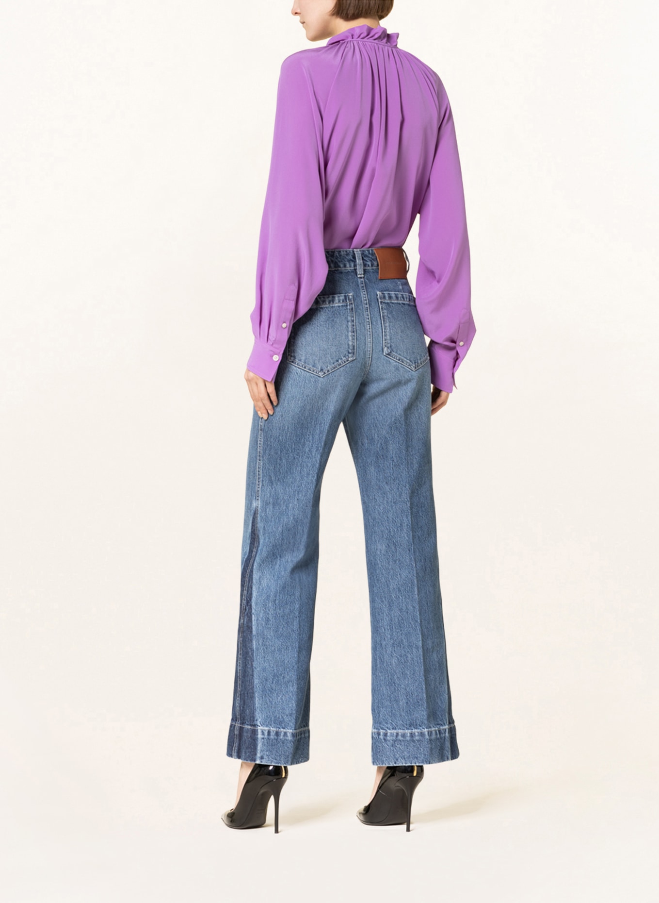 VICTORIABECKHAM Flared jeans ALINA , Color: 8230 Shadow Wash (Image 3)