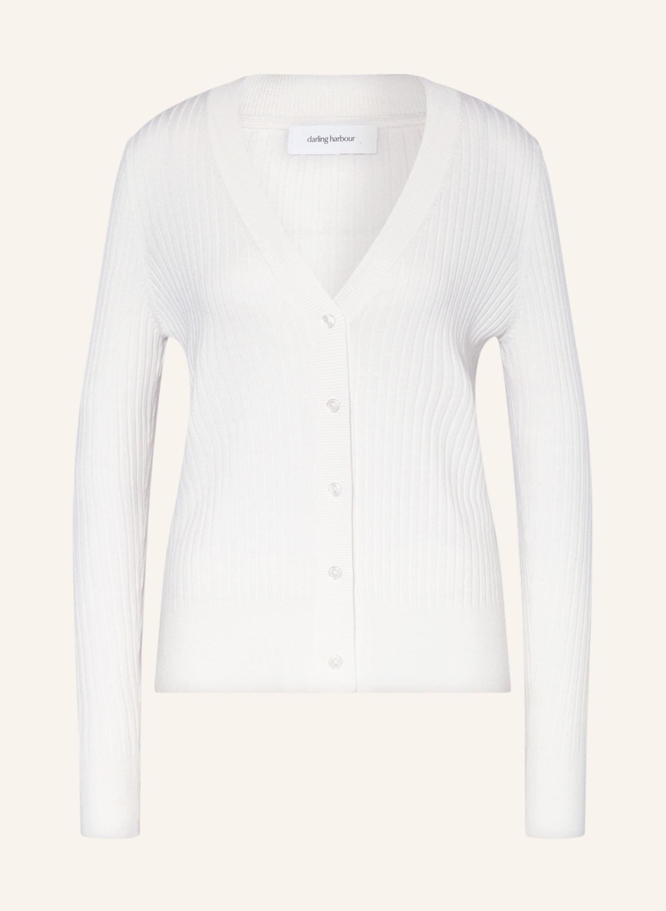 darling harbour Cardigan , Color: WHITE (Image 1)