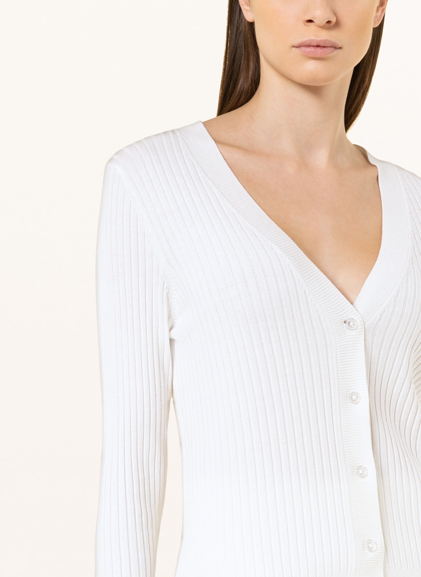darling harbour Cardigan , Color: WHITE (Image 4)