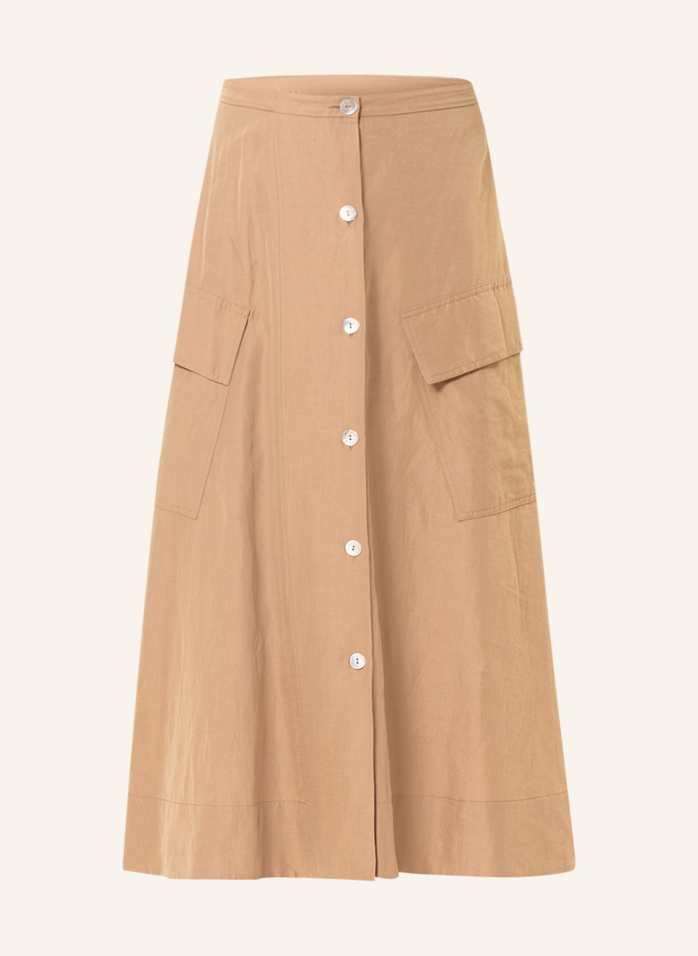 VINCE Skirt , Color: LIGHT BROWN (Image 1)