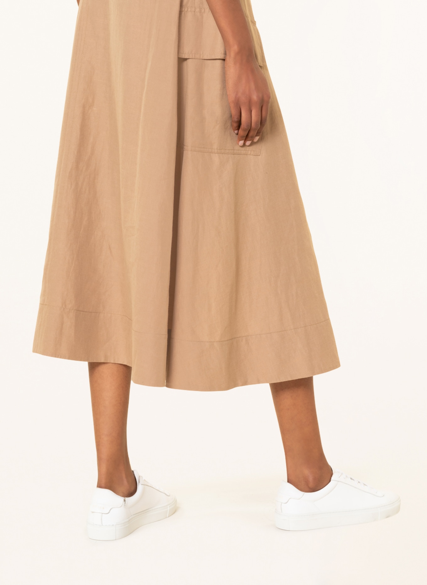 VINCE Skirt , Color: LIGHT BROWN (Image 4)