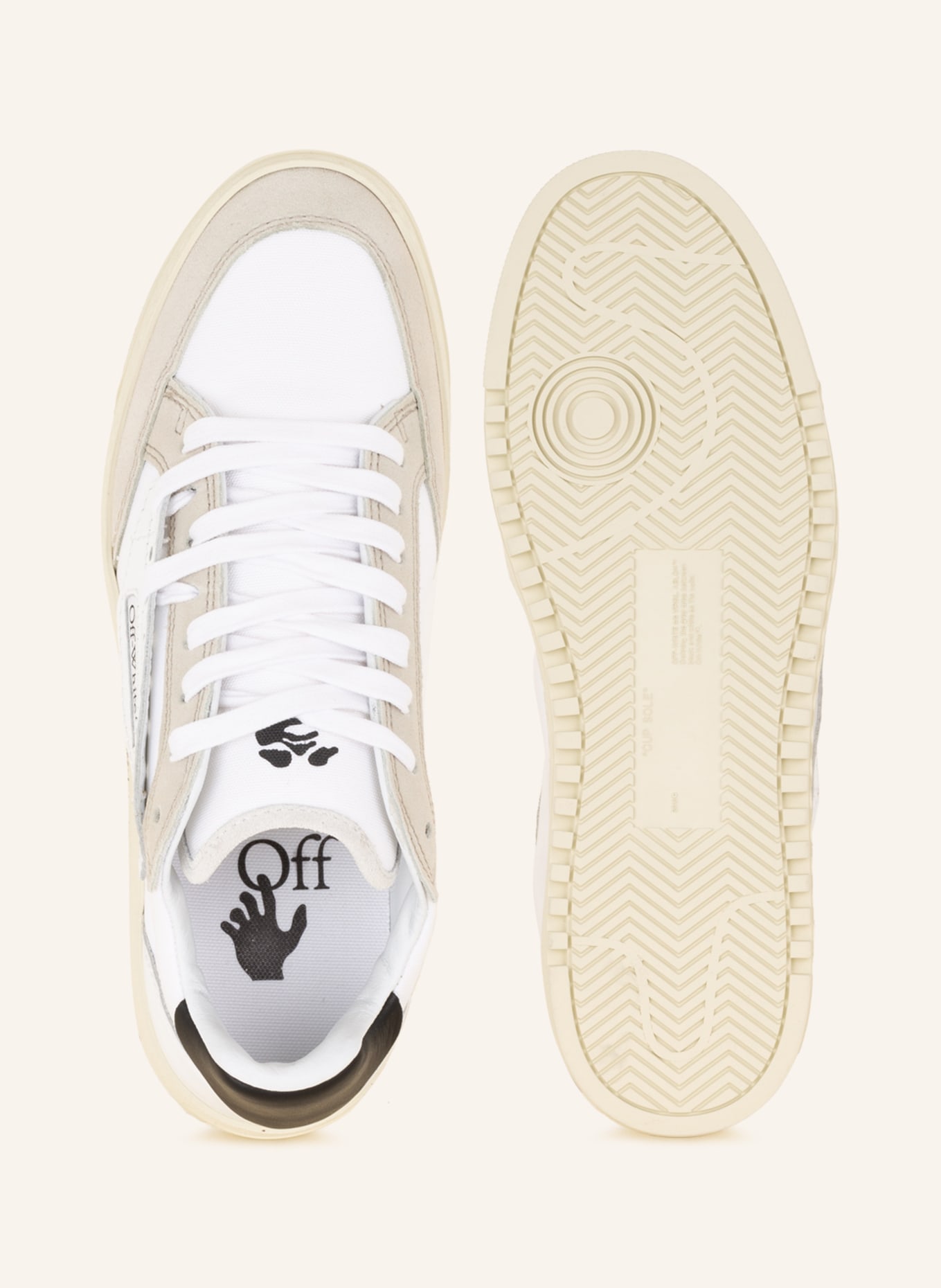 Off-White Sneakersy , Kolor: BIAŁY (Obrazek 5)