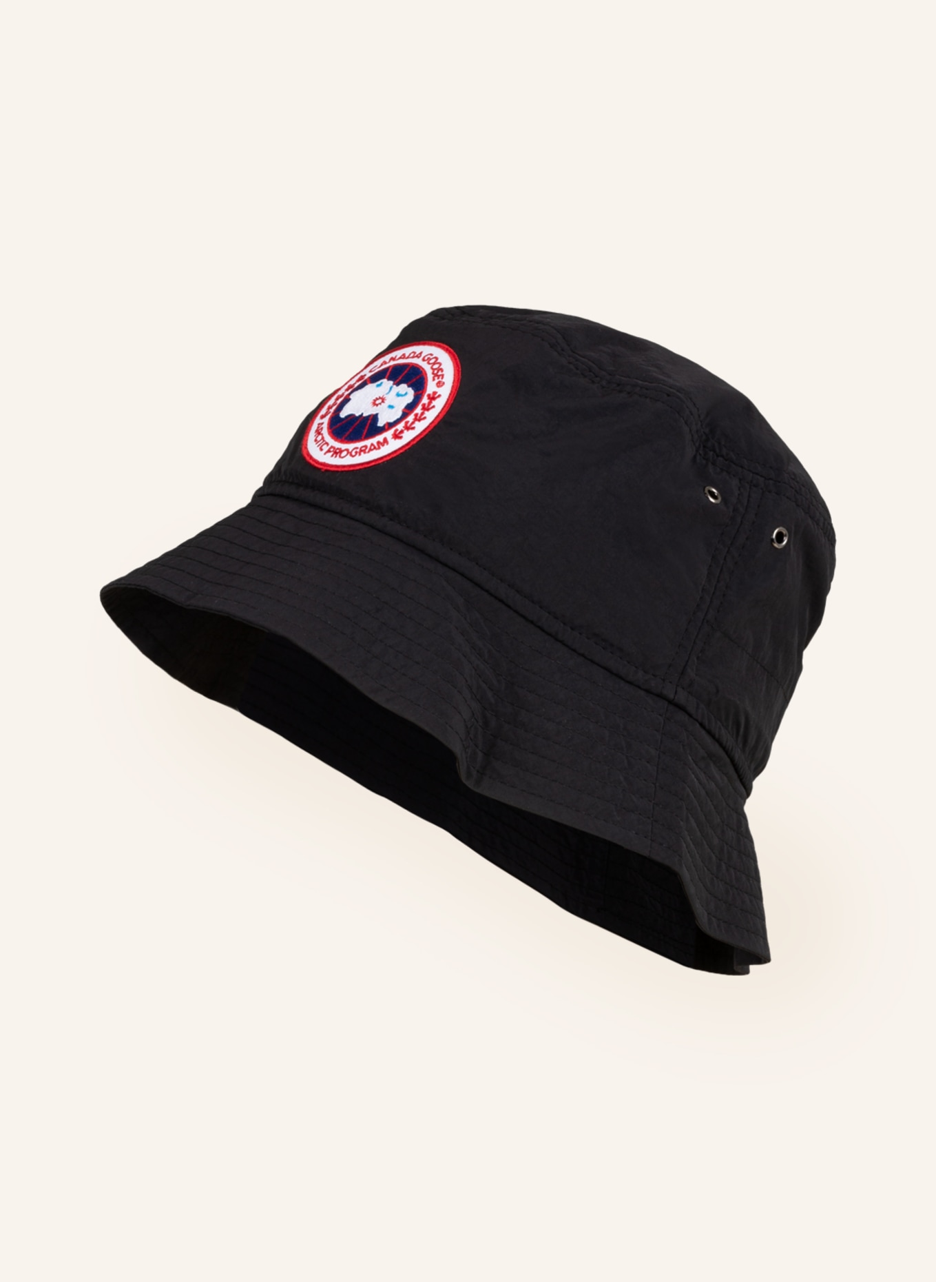 CANADA GOOSE Klobouk Bucket Hat HAVEN, Barva: ČERNÁ (Obrázek 1)