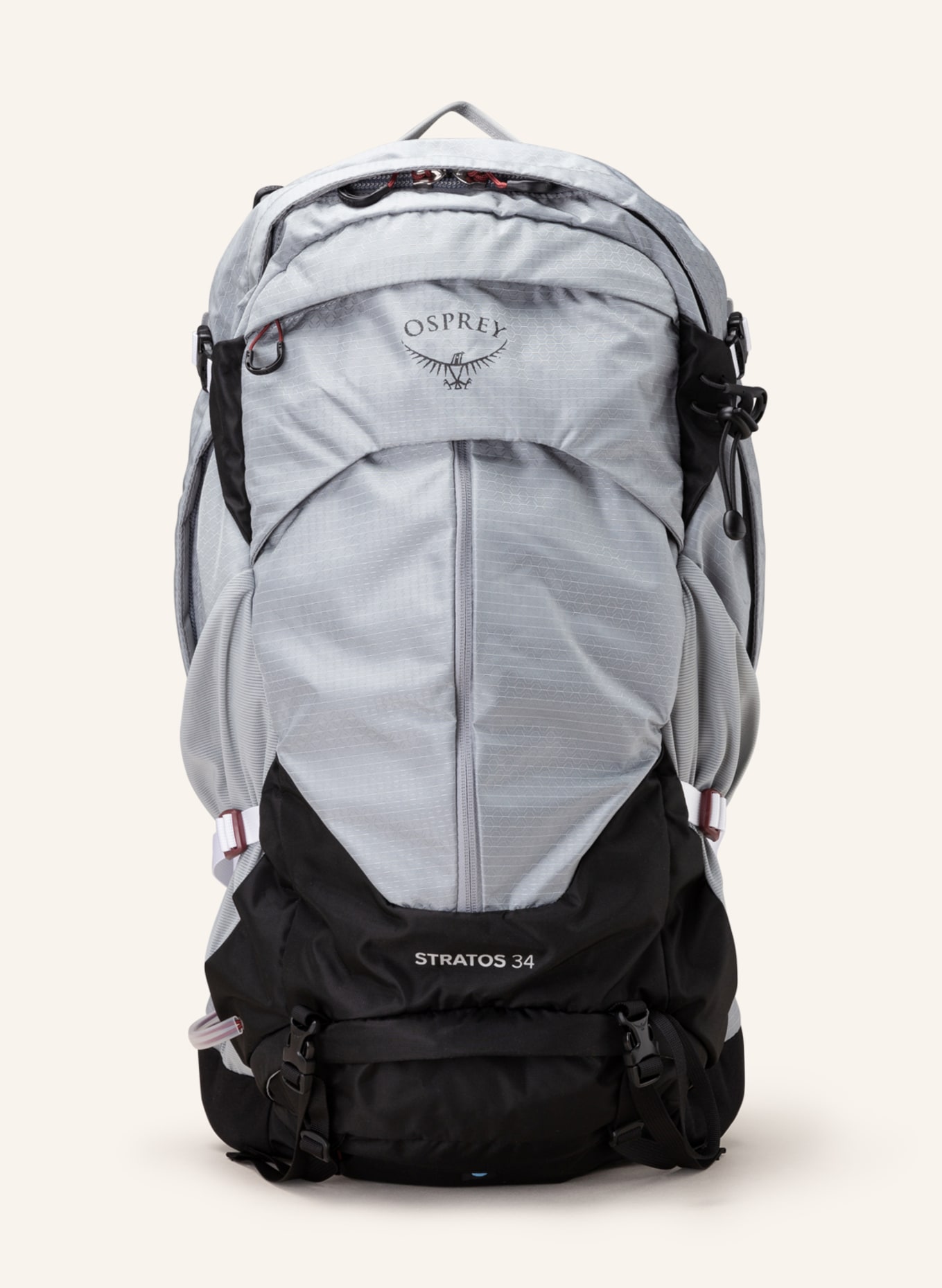 OSPREY Backpack STRATOS 34 l, Color: BLACK/ GRAY (Image 1)