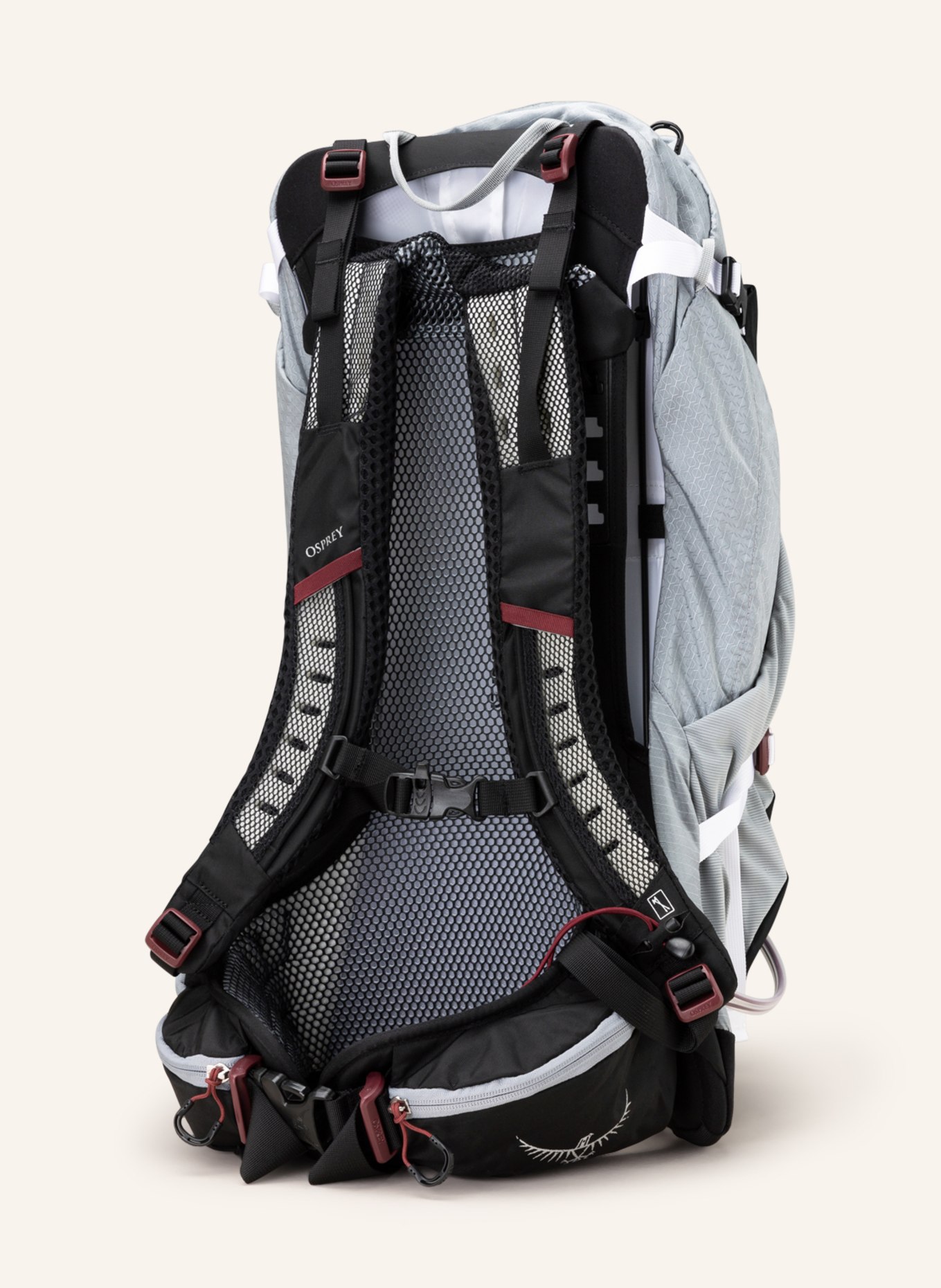 OSPREY Backpack STRATOS 34 l, Color: BLACK/ GRAY (Image 2)