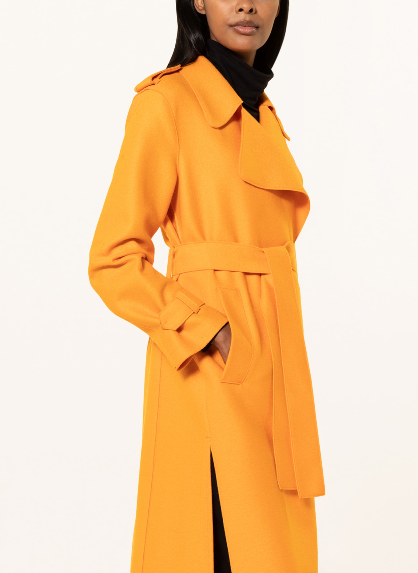 Harris wharf london long duster coat on sale