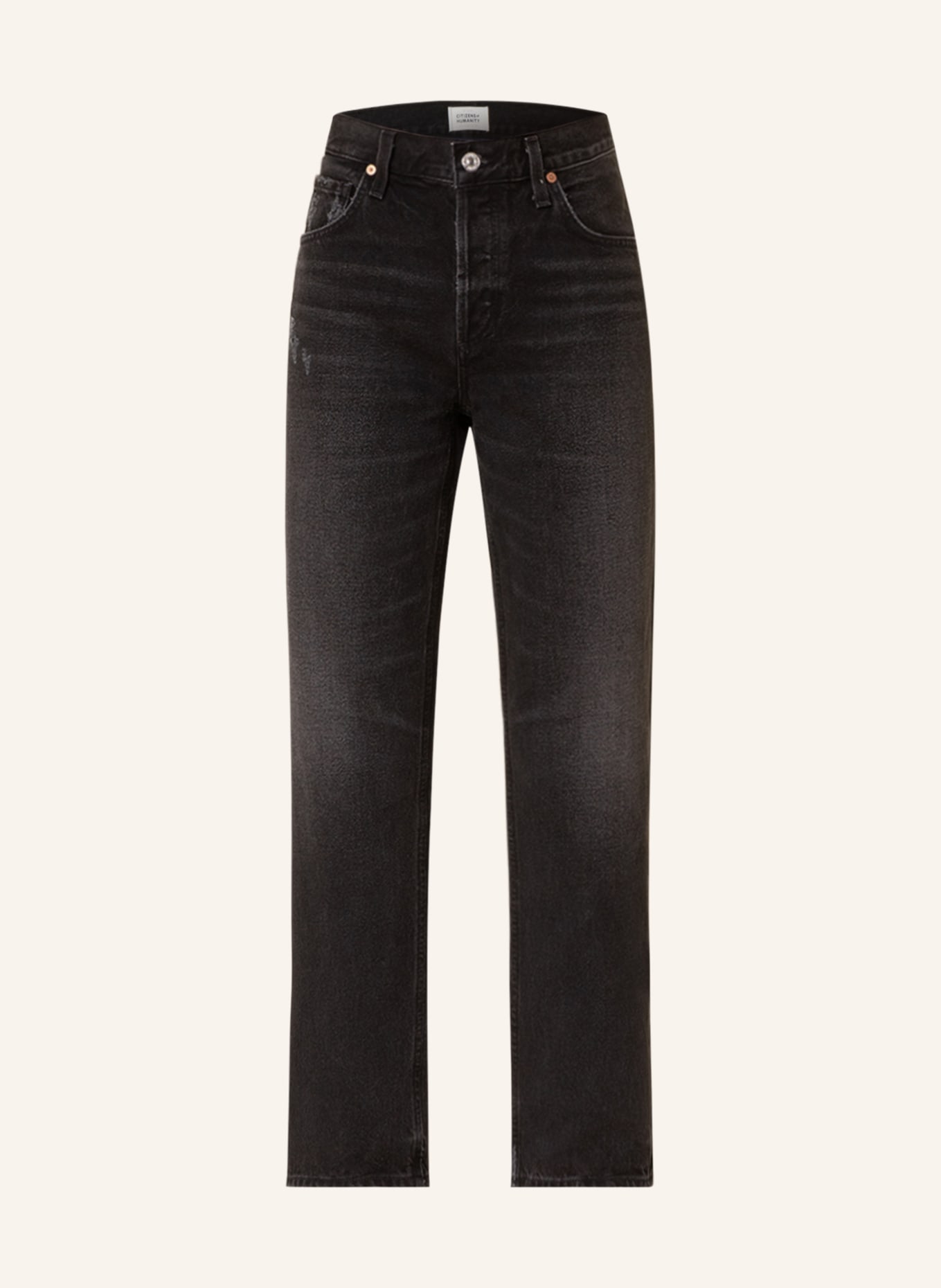 CITIZENS of HUMANITY Straight Jeans NEVE, Farbe: Obsidian dk washed black (Bild 1)