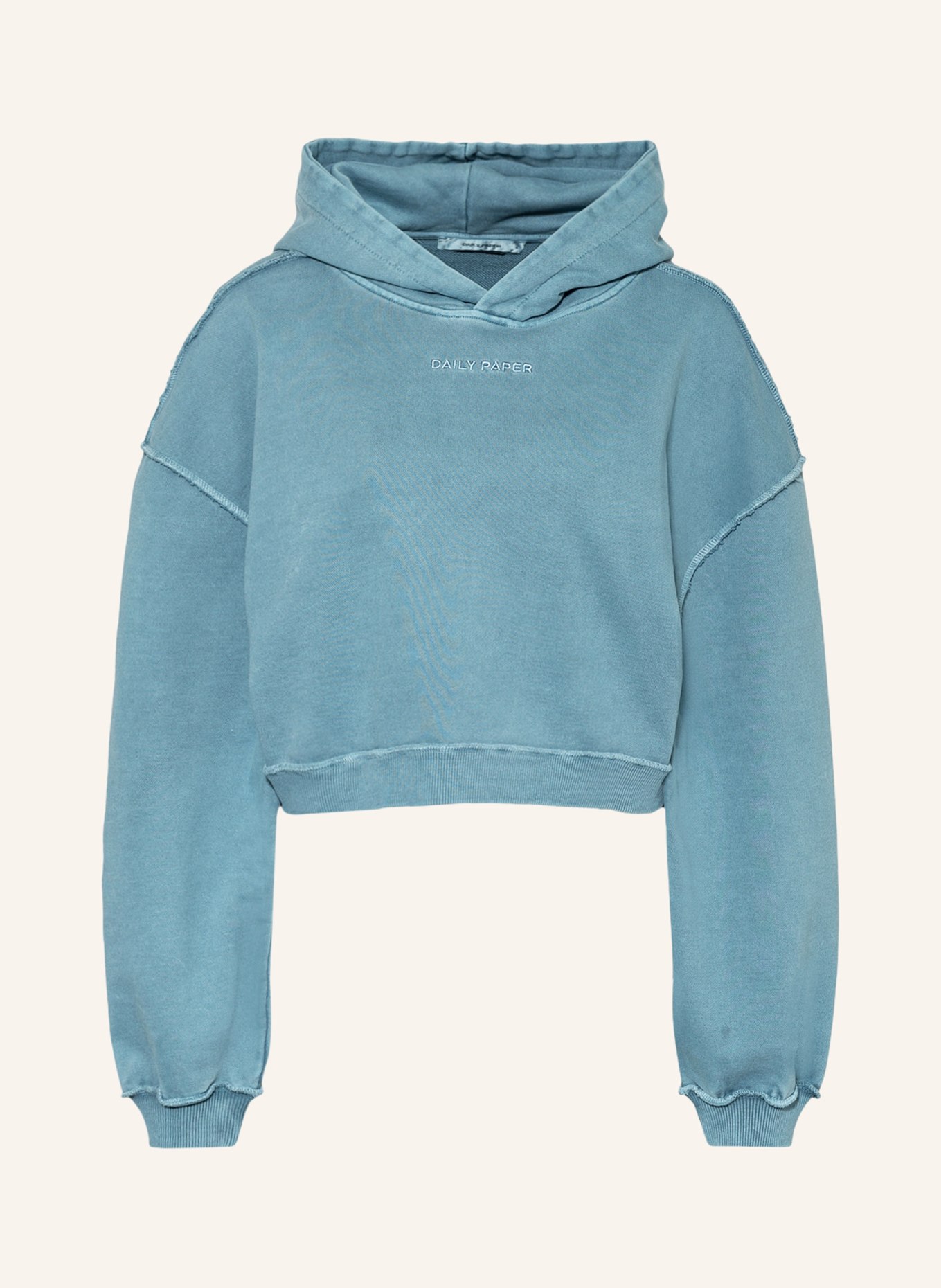 DAILY PAPER Cropped hoodie HODIERNA in light blue