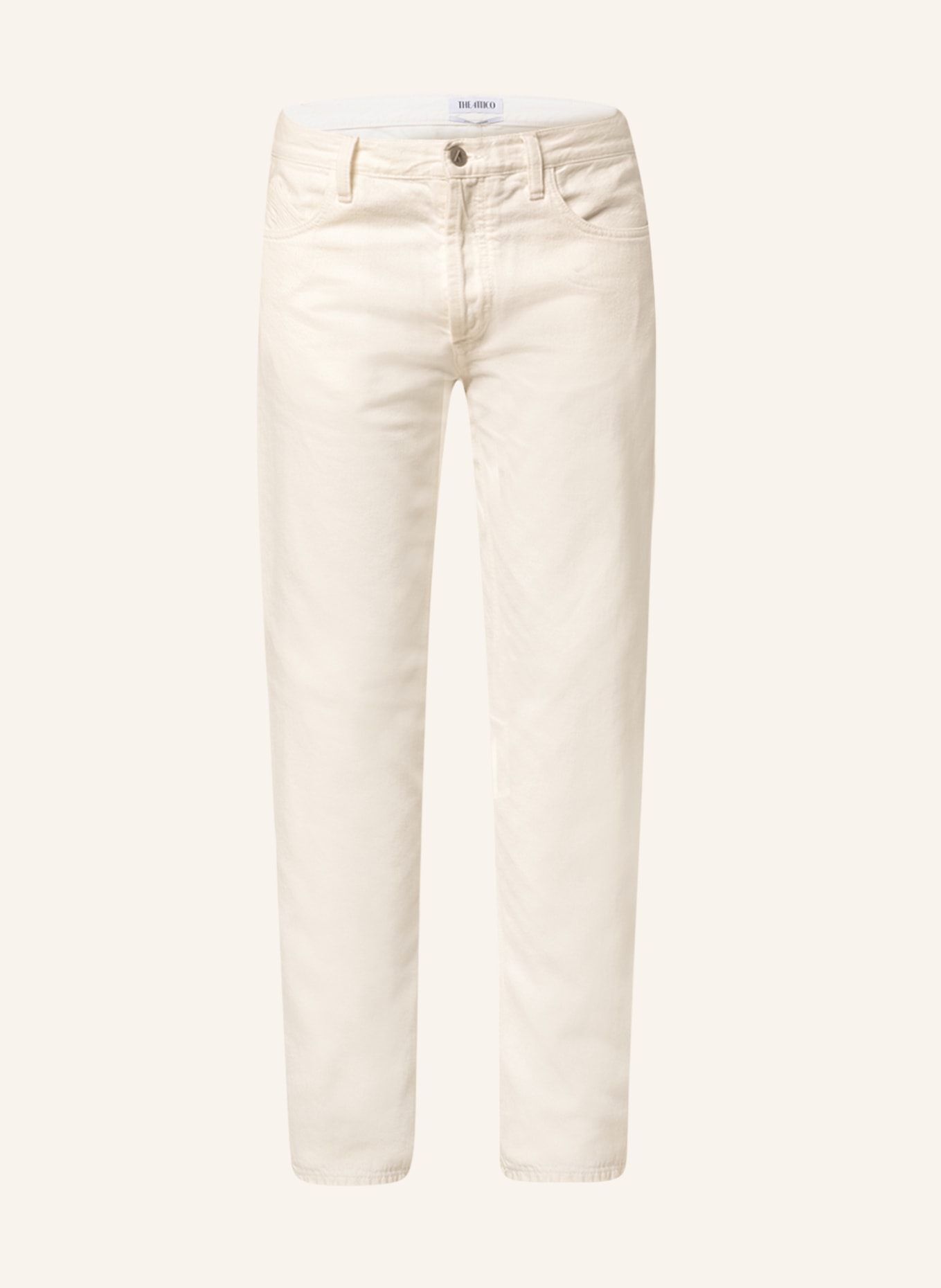 THE ATTICO Mom Jeans BOYFRIEND , Farbe: ECRU (Bild 1)